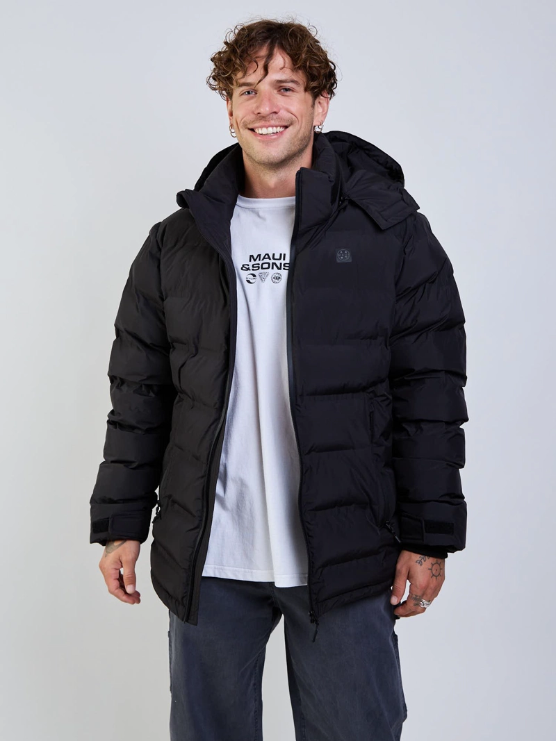 PARKA BRUMA NEGRO HOMBRE MAUI AND SONS - 6