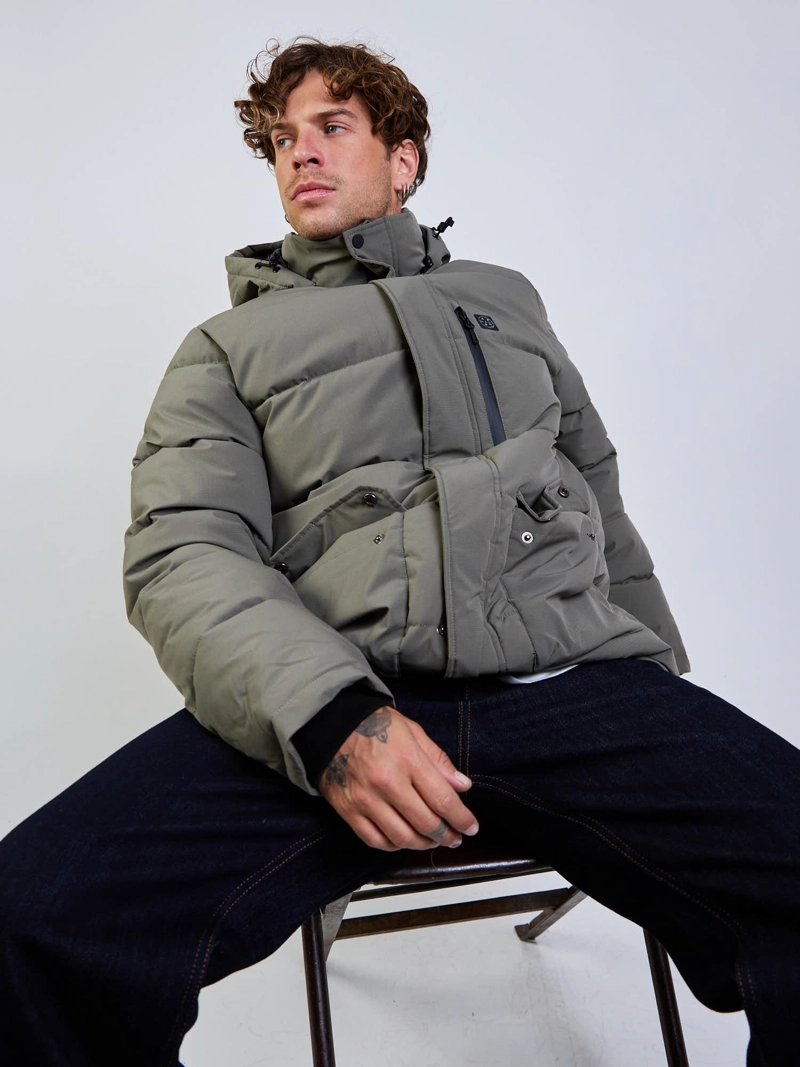 PARKA AURA VERDE HOMBRE MAUI AND SONS - 9