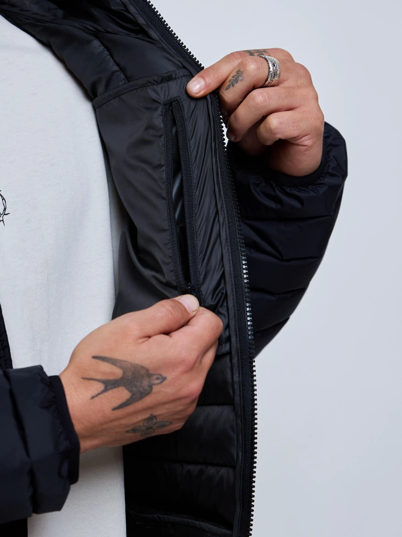 PARKA HALO NEGRO HOMBRE MAUI AND SONS - 6