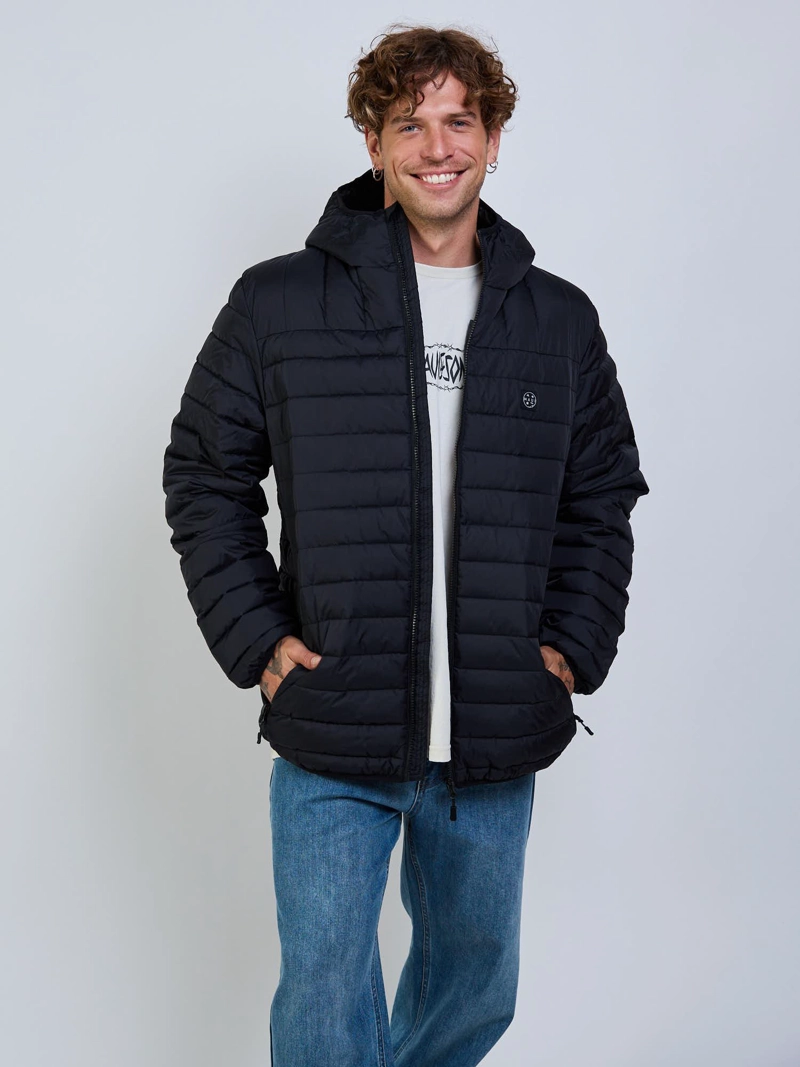 PARKA HALO NEGRO HOMBRE MAUI AND SONS - 7
