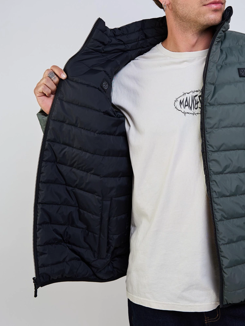 PARKA REVERSIBLE ALPHA NEGRO HOMBRE MAUI AND SONS - 3
