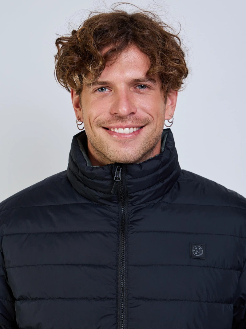 PARKA REVERSIBLE ALPHA NEGRO HOMBRE MAUI AND SONS - 6