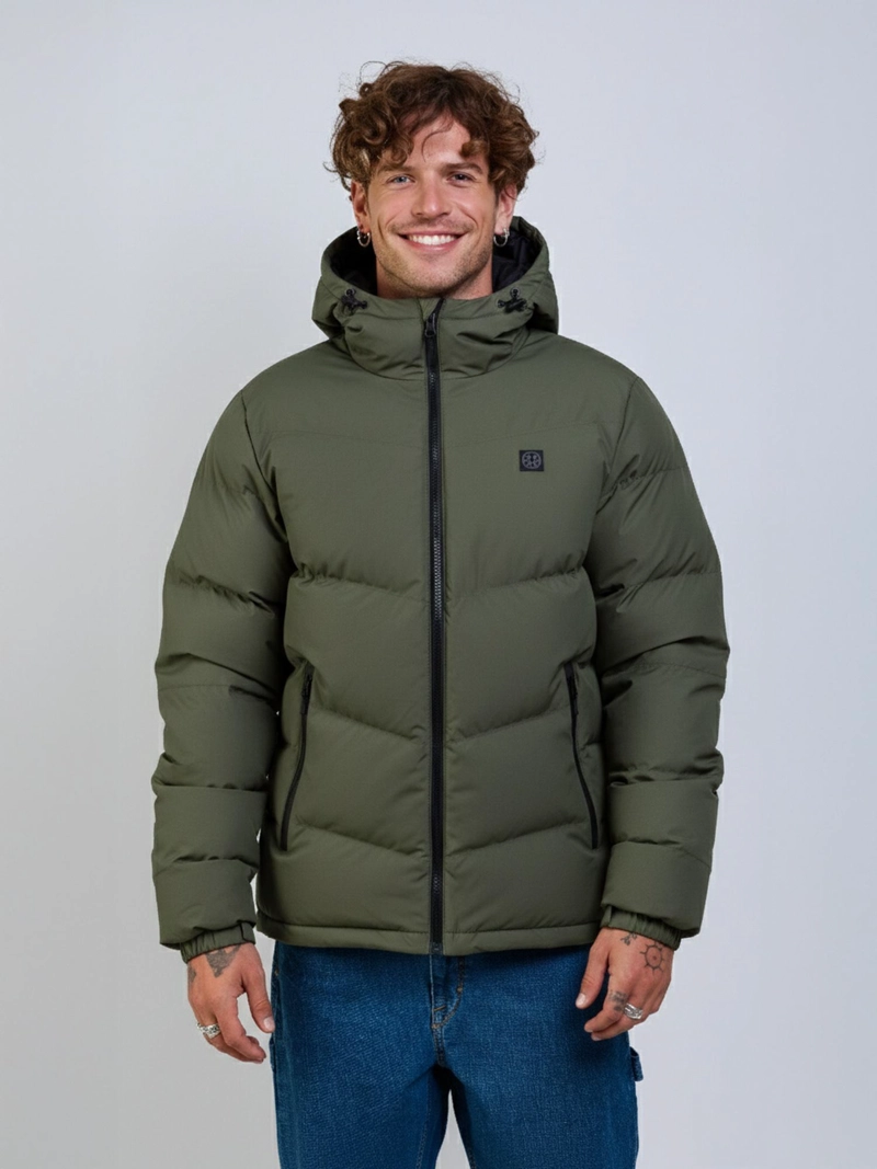 PARKA BRUMA VERDE HOMBRE MAUI AND SONS - 1