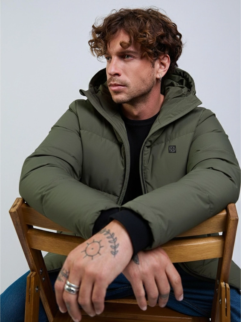 PARKA BRUMA VERDE HOMBRE MAUI AND SONS - 4