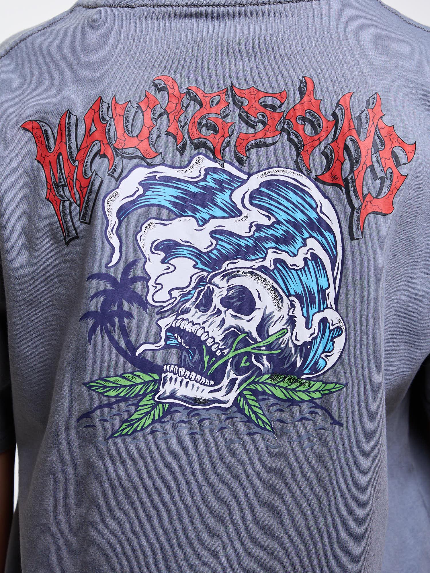 POLERA MC SKULL RIDE GRIS INFANTIL MAUI AND SONS - 4