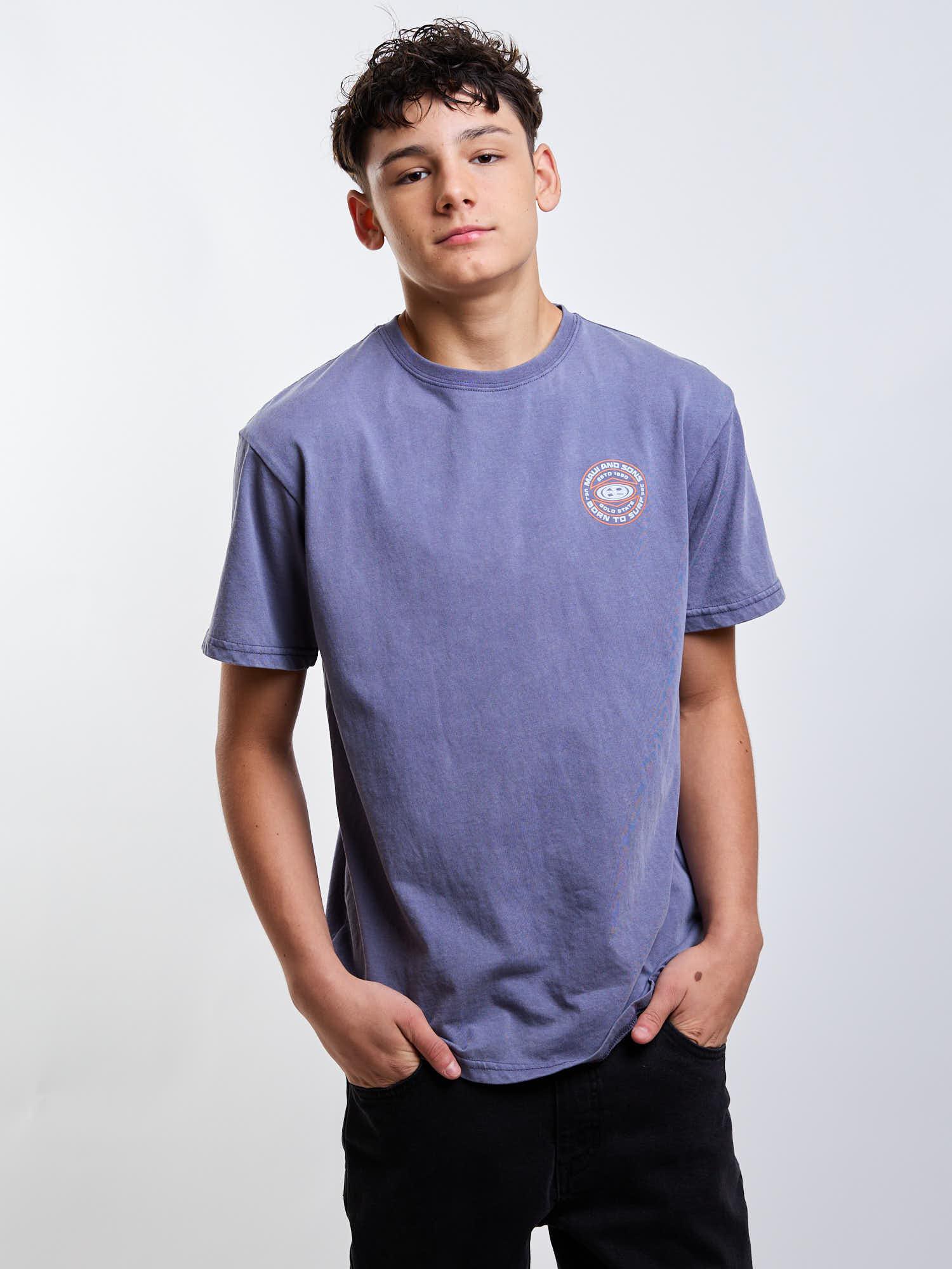 POLERA MC LUCA AZUL INFANTIL MAUI AND SONS - 1