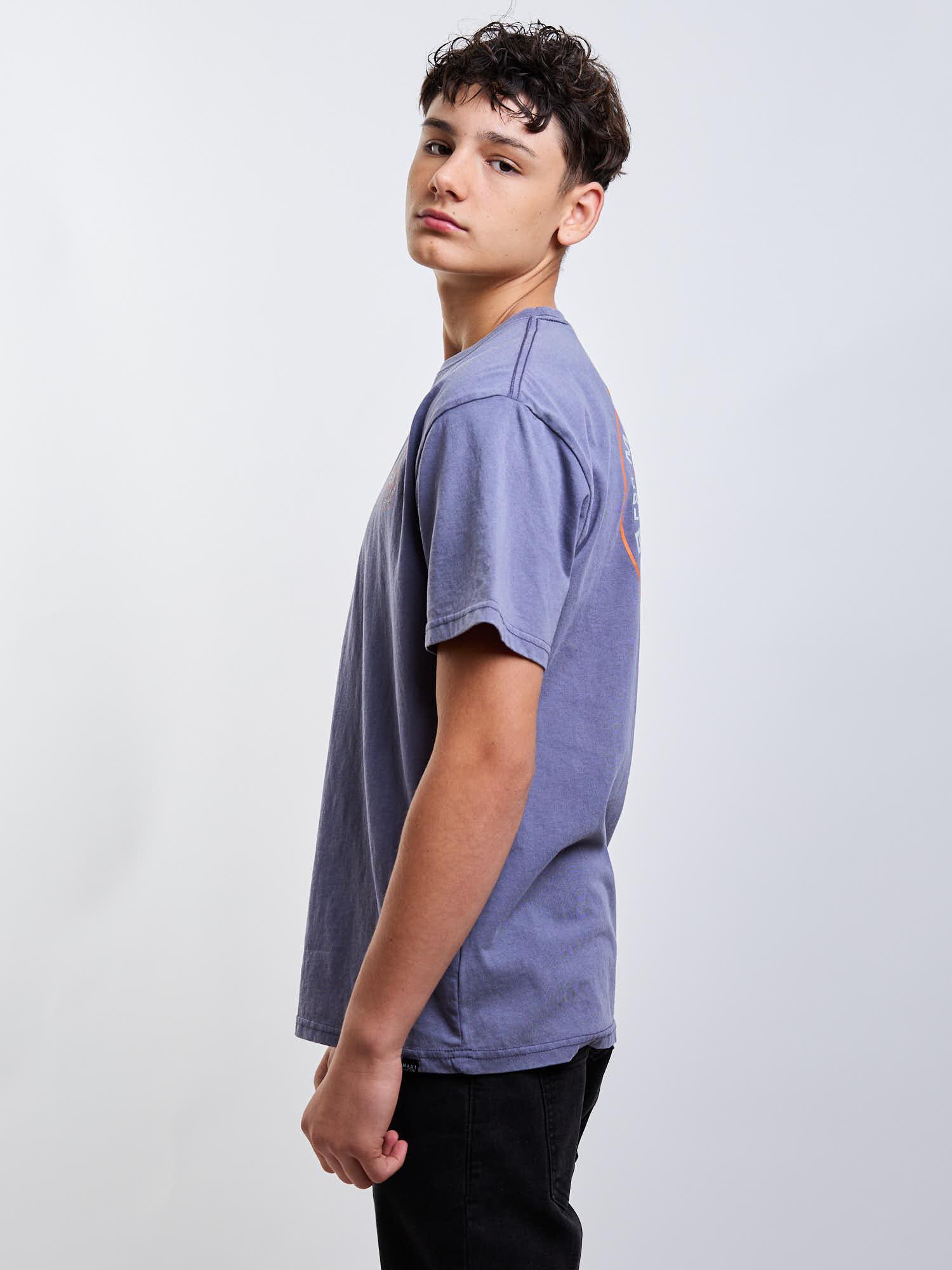POLERA MC LUCA AZUL INFANTIL MAUI AND SONS - 3