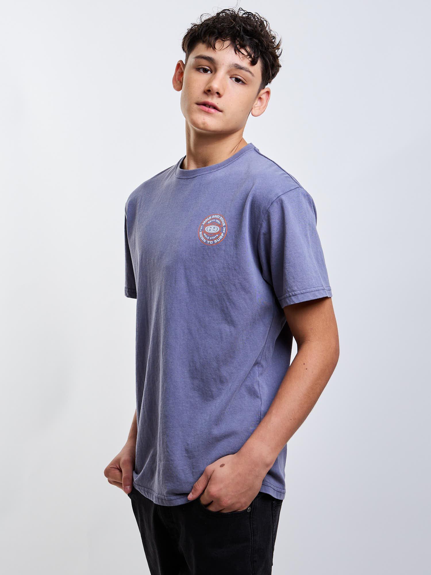 POLERA MC LUCA AZUL INFANTIL MAUI AND SONS - 5