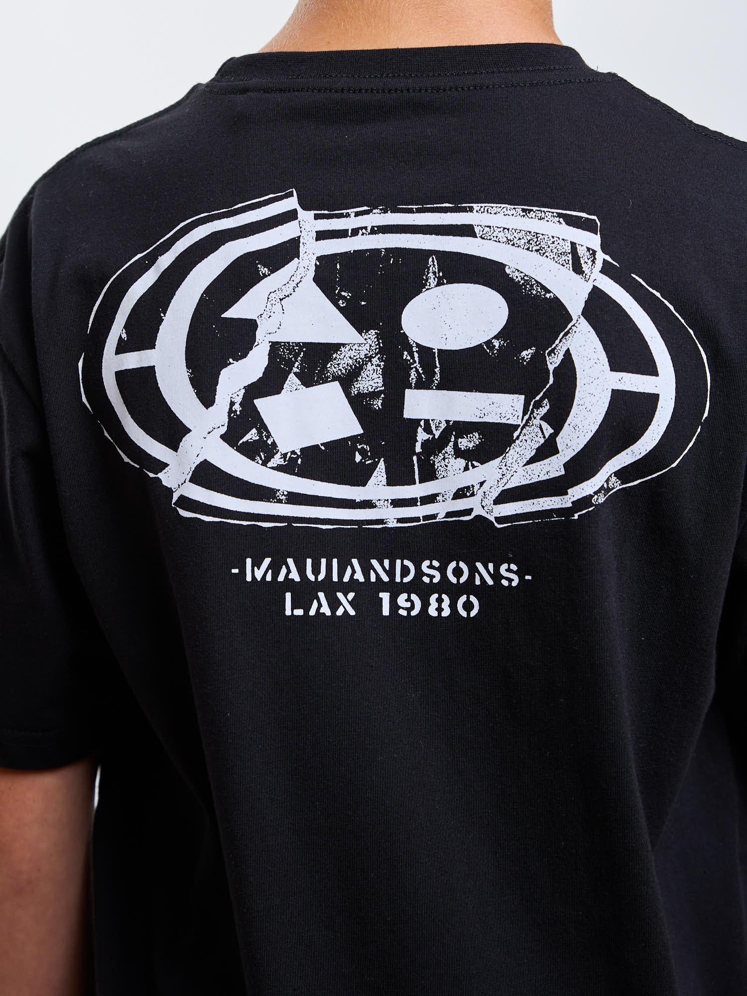 POLERA MC MIRU NEGRO INFANTIL MAUI AND SONS - 4