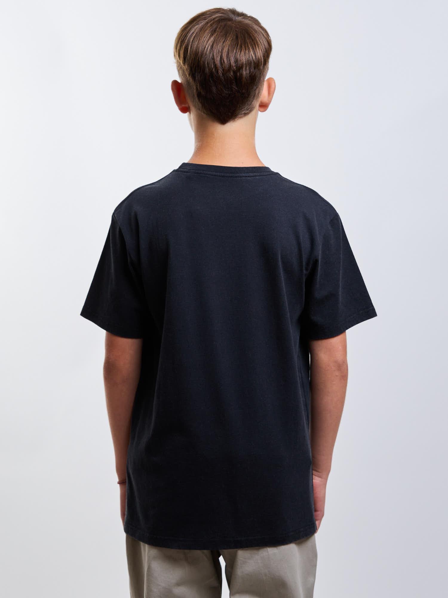 POLERA MC RUBBER NEGRO INFANTIL MAUI AND SONS - 2