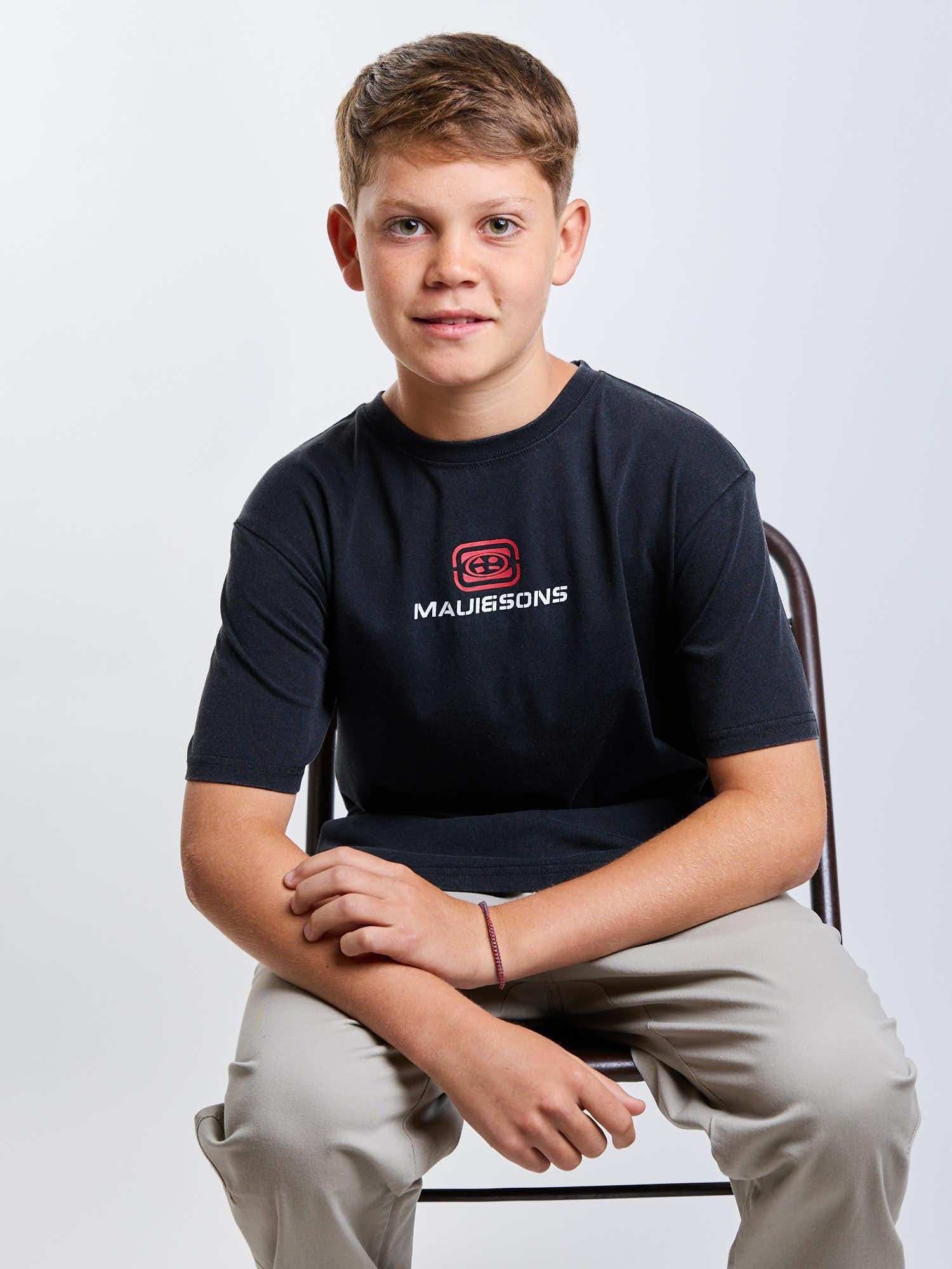 POLERA MC RUBBER NEGRO INFANTIL MAUI AND SONS - 6