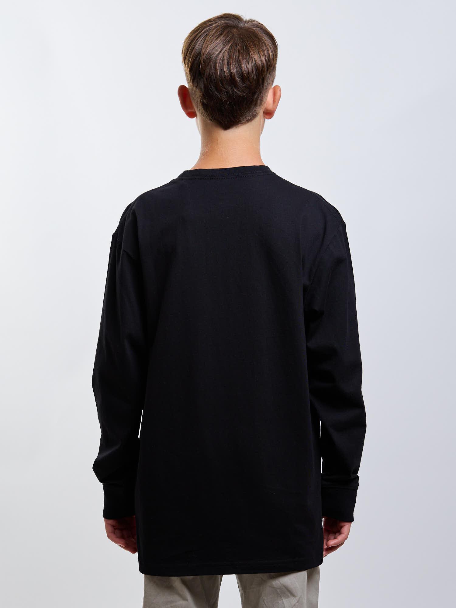 POLERA ML SOLACE NEGRO INFANTIL MAUI AND SONS - 2