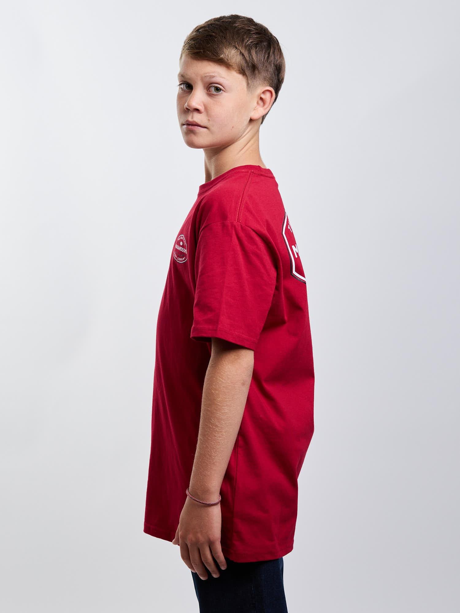 POLERA MC GOLD STATE ROJO INFANTIL MAUI AND SONS - 3