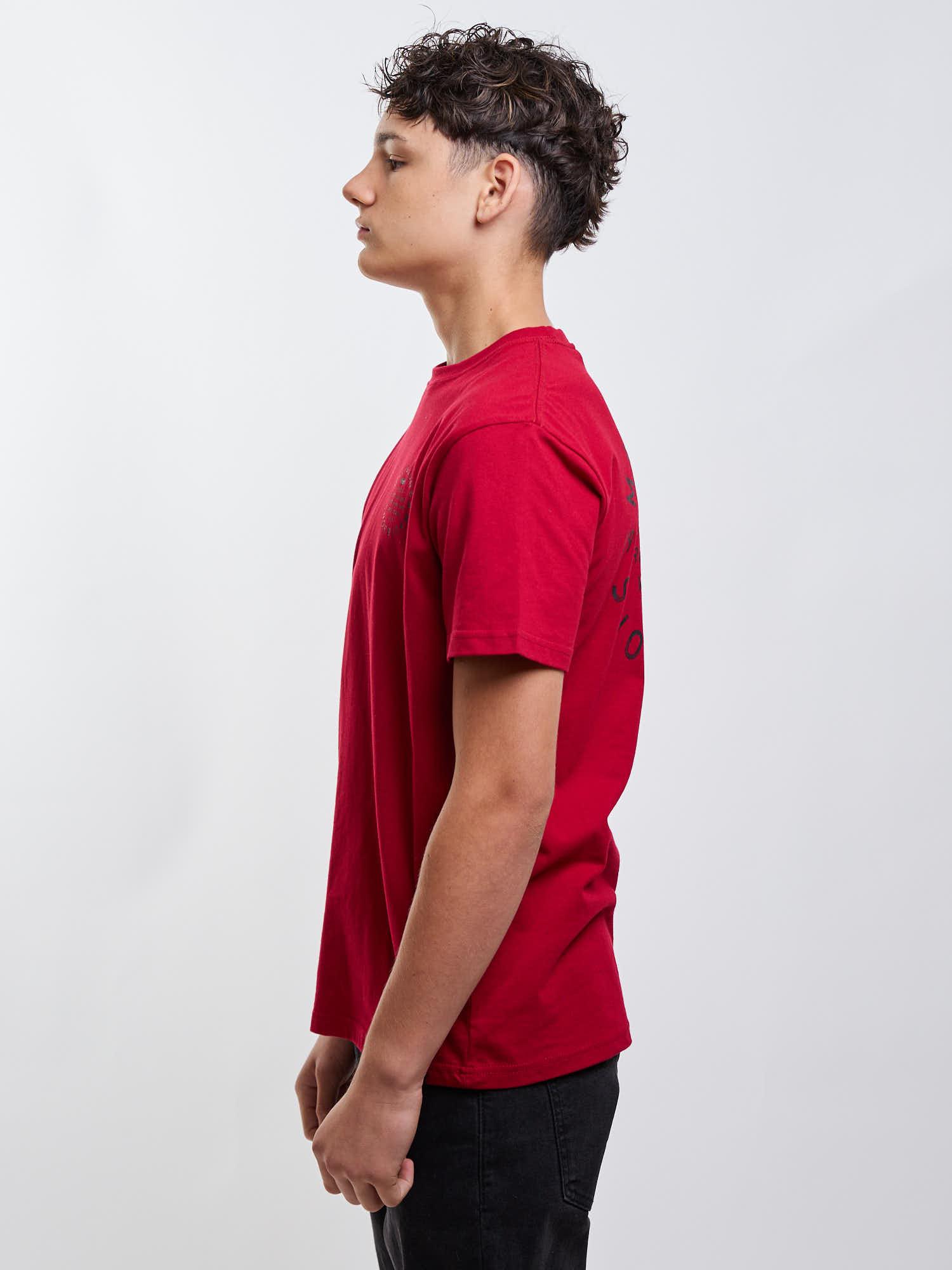 POLERA MC RIDE YOU LIFE ROJO INFANTIL MAUI AND SONS - 3