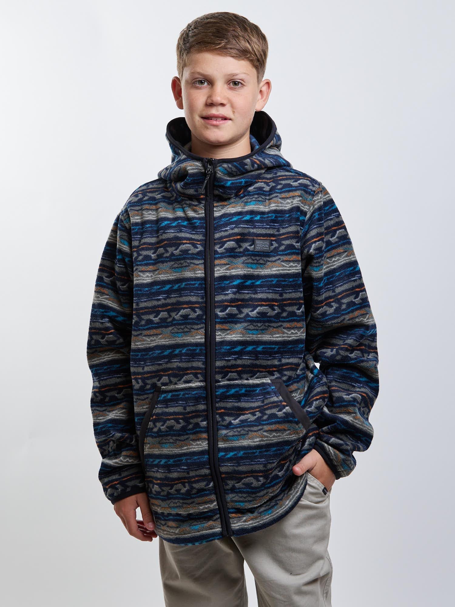 POLERON MICROPOLAR TRIBAL SPIRIT MULTICOLOR INFANTIL MAUI AND SONS - 7