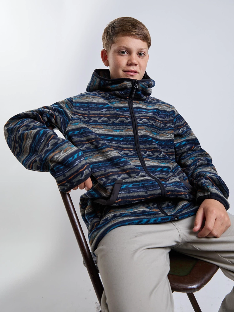 POLERON MICROPOLAR TRIBAL SPIRIT MULTICOLOR INFANTIL MAUI AND SONS - 8