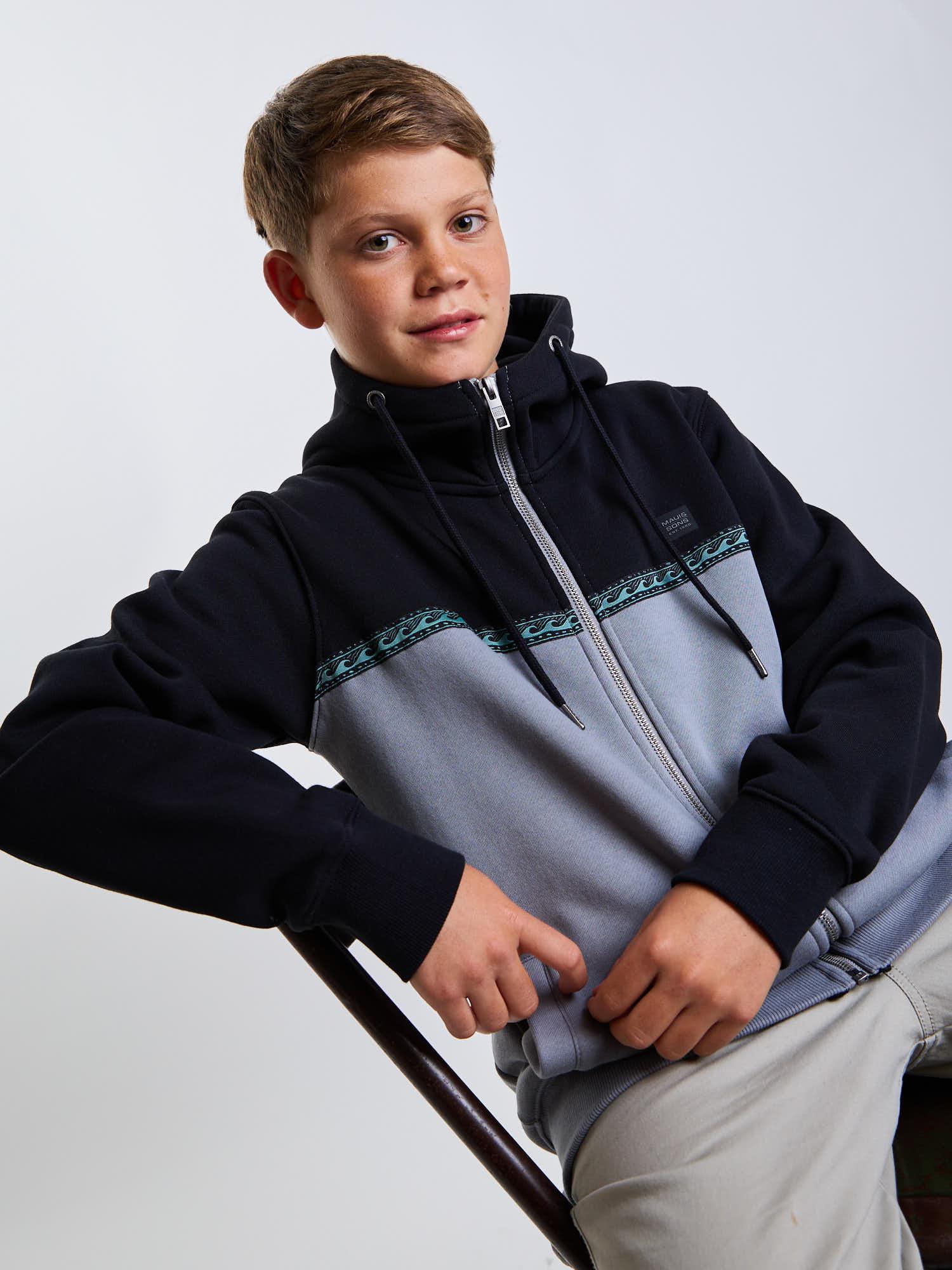 POLERON FZ TEMPEST NEGRO INFANTIL MAUI AND SONS - 6