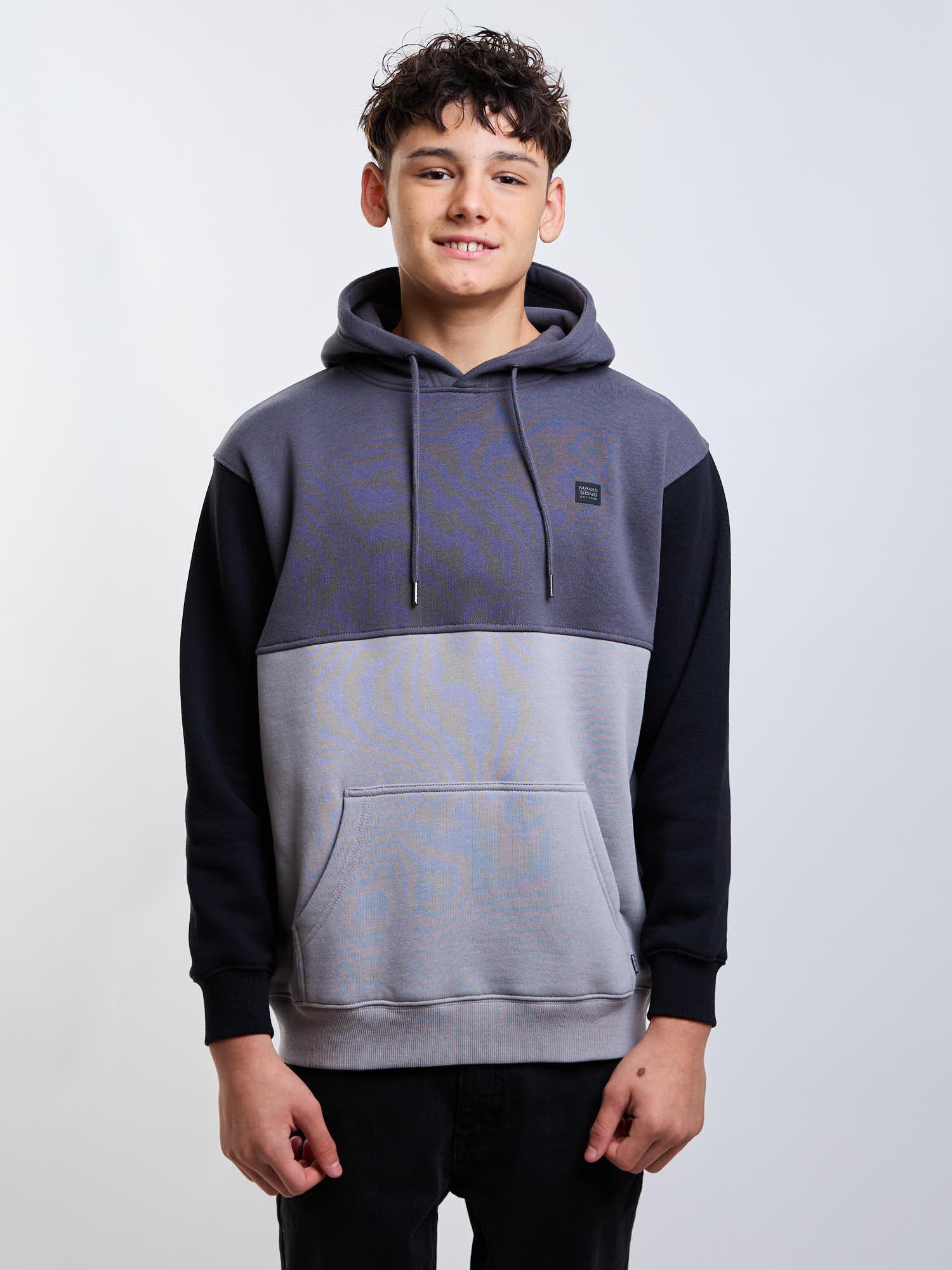 POLERON CANGURO SAILOR GRIS INFANTIL MAUI AND SONS - 1