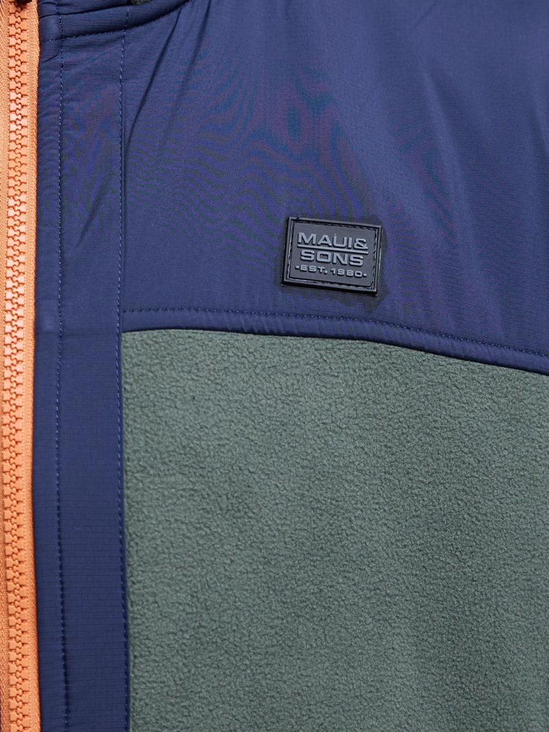 POLERON MICROPOLAR HIGHFOREST VERDE INFANTIL MAUI AND SONS - 6