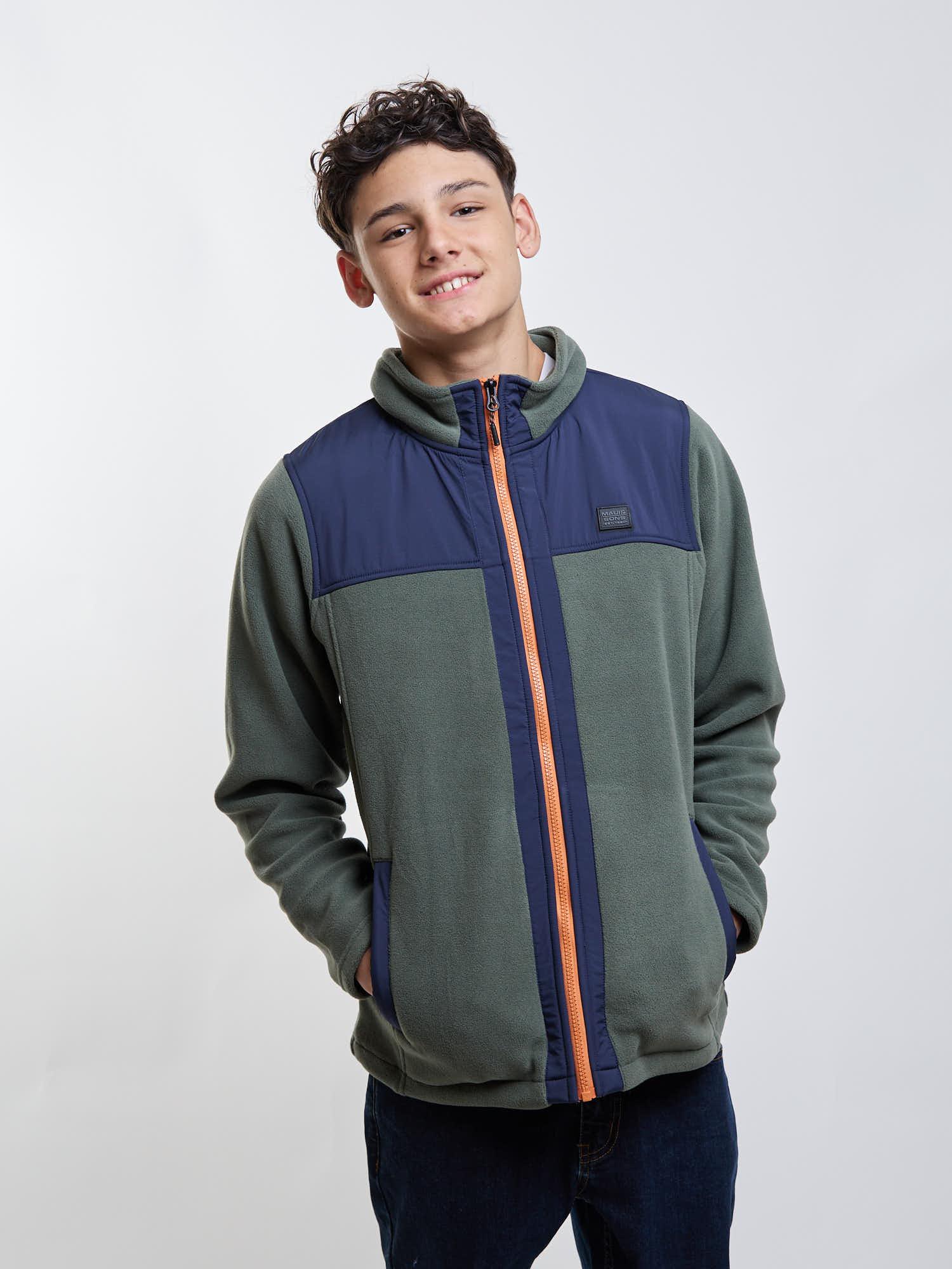 POLERON MICROPOLAR HIGHFOREST VERDE INFANTIL MAUI AND SONS - 7