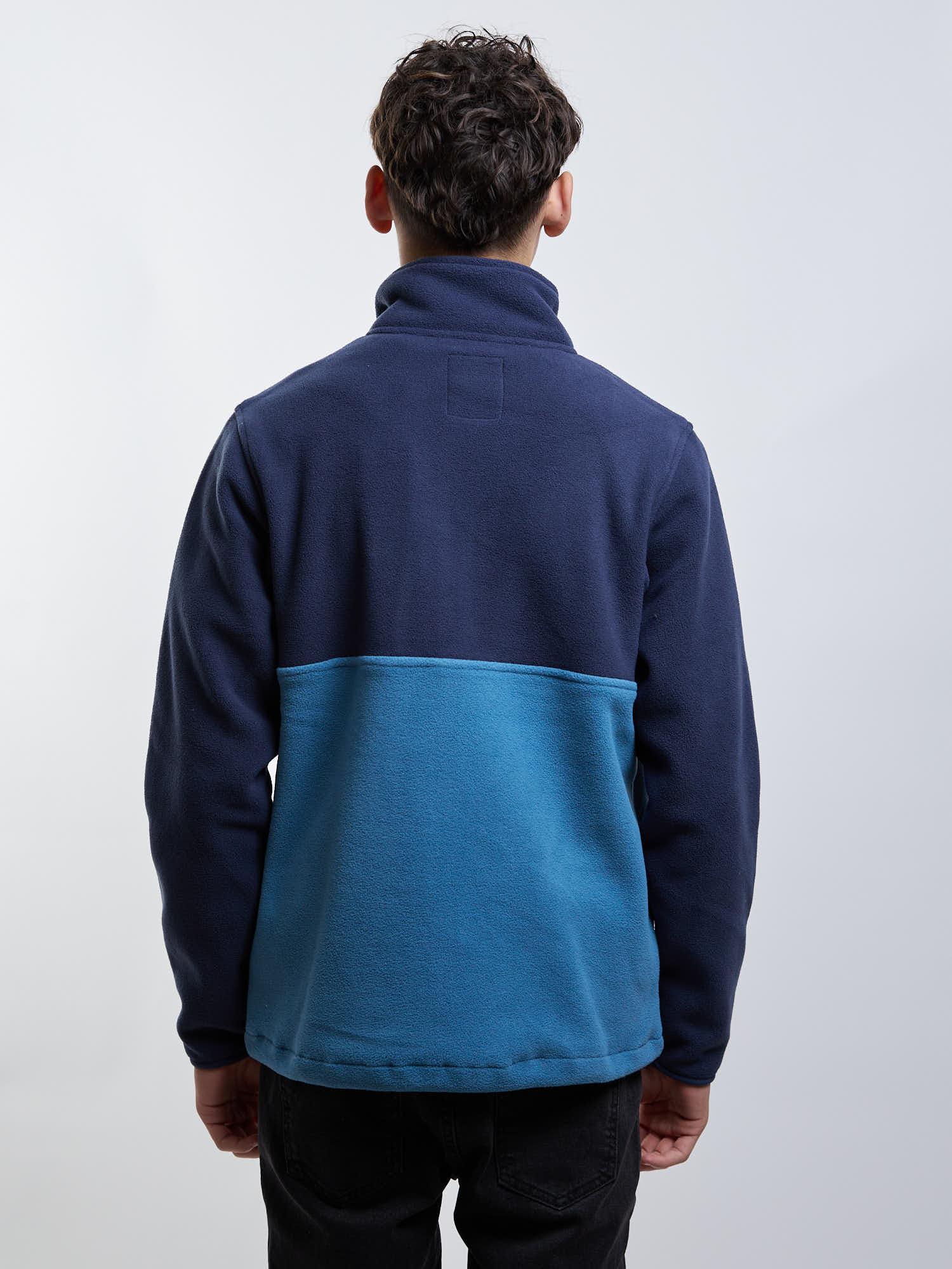 POLERON MICROPOLAR MAKAI AZUL INFANTIL MAUI AND SONS - 2