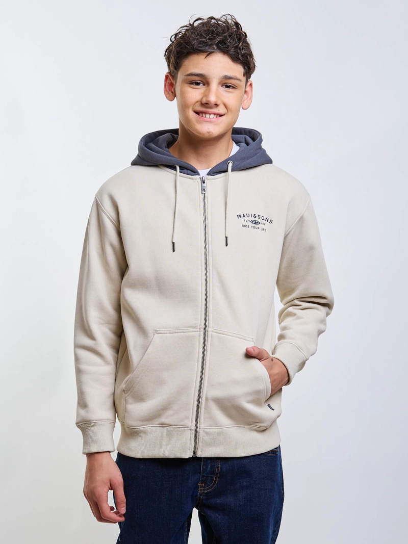 POLERON FZ FLUX BEIGE INFANTIL MAUI AND SONS - 1