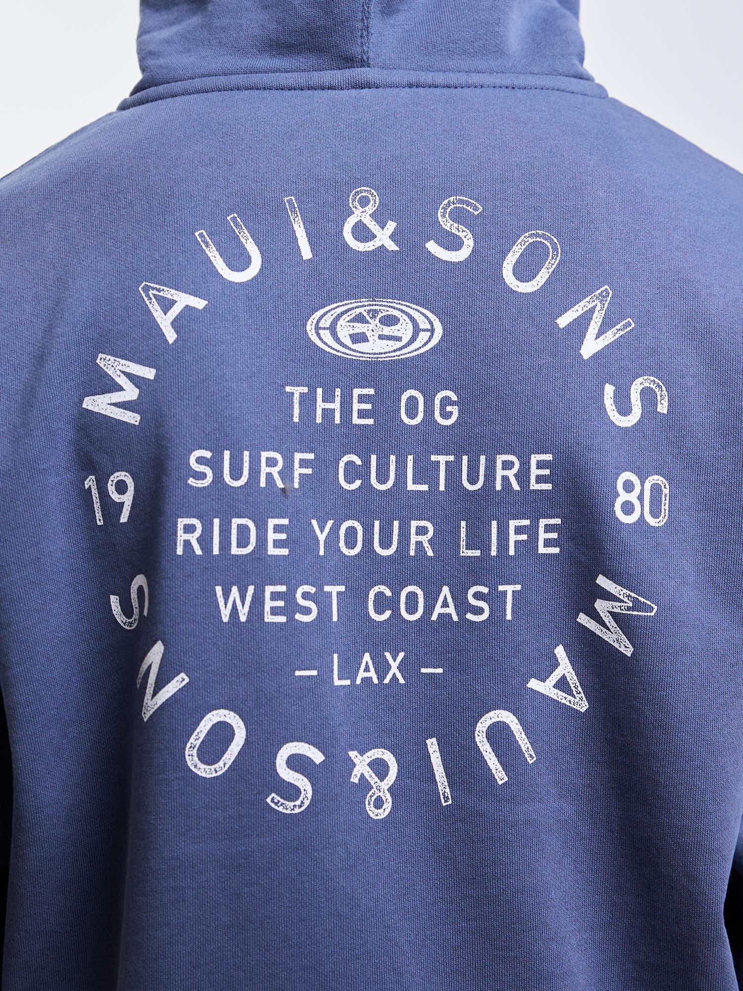 POLERON FZ COAST AZUL INFANTIL MAUI AND SONS - 4