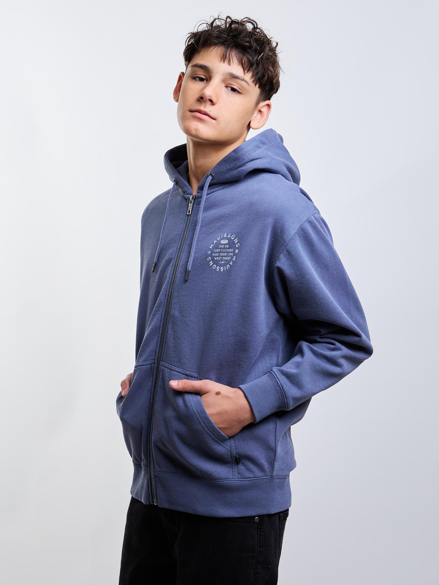 POLERON FZ COAST AZUL INFANTIL MAUI AND SONS - 6