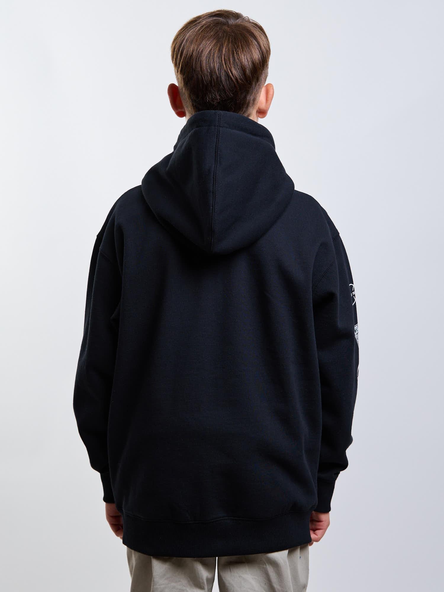 POLERON FZ OASIS NEGRO INFANTIL MAUI AND SONS - 2