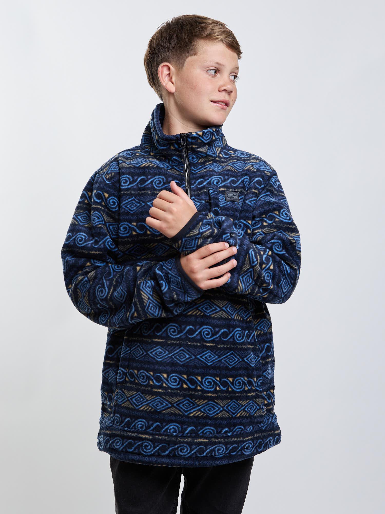 POLERON MICROPOLAR ANDEAN LAKE MULTICOLOR INFANTIL MAUI AND SONS - 6