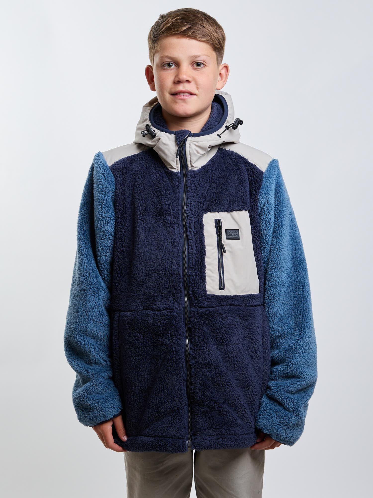 POLERON CHIPORRO LANIKAI AZUL INFANTIL MAUI AND SONS - 1