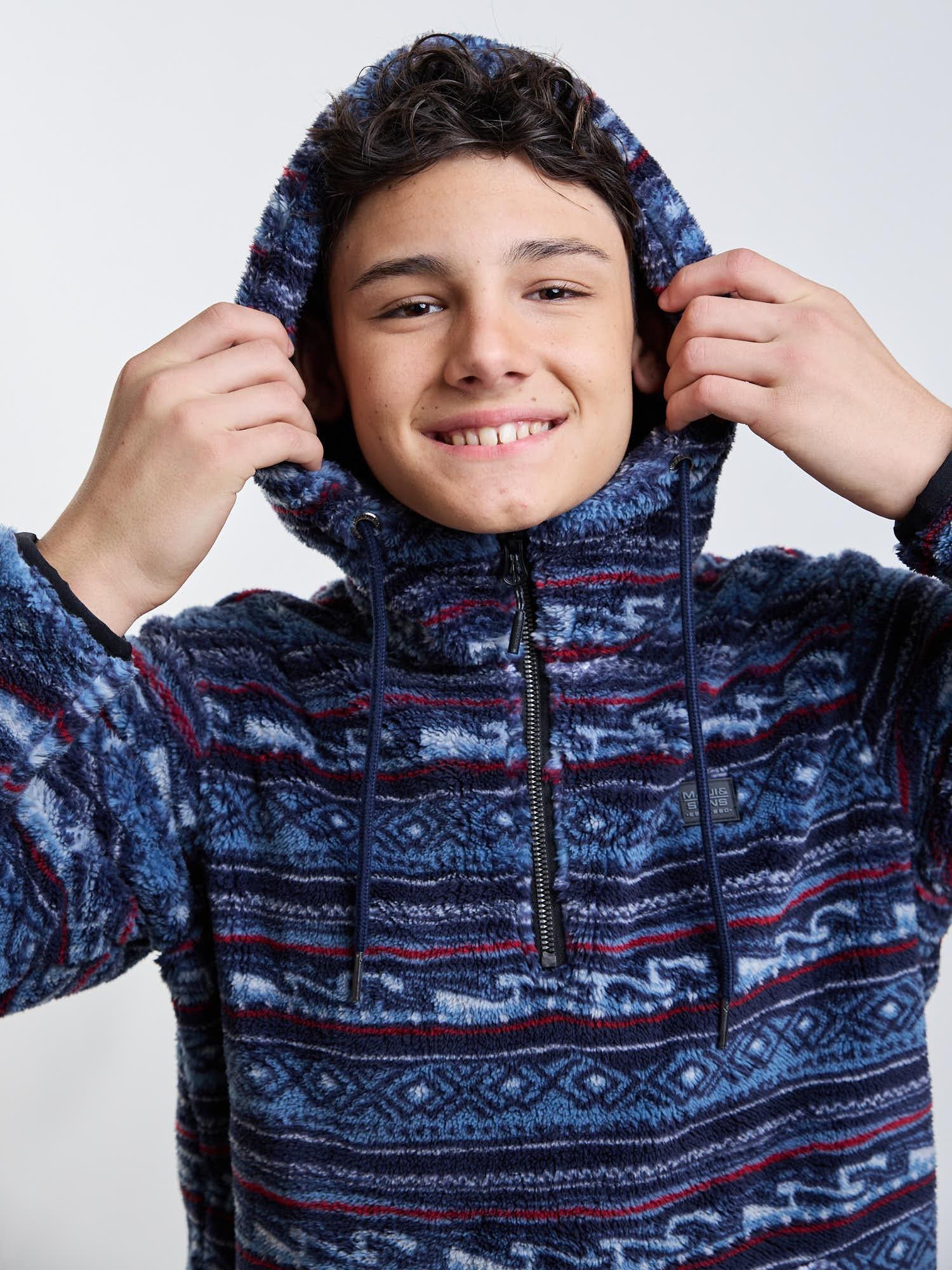 POLERON CHIPORRO ANCESTRAL MULTICOLOR INFANTIL MAUI AND SONS - 4