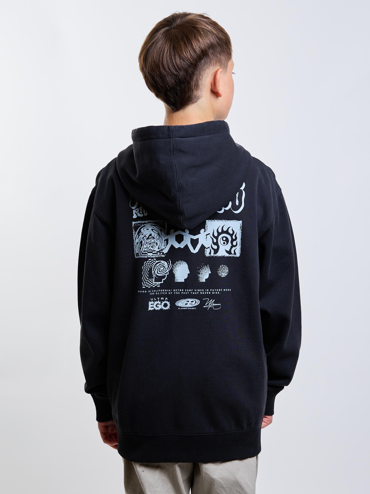 POLERON FZ FREEWAY NEGRO INFANTIL MAUI AND SONS - 2