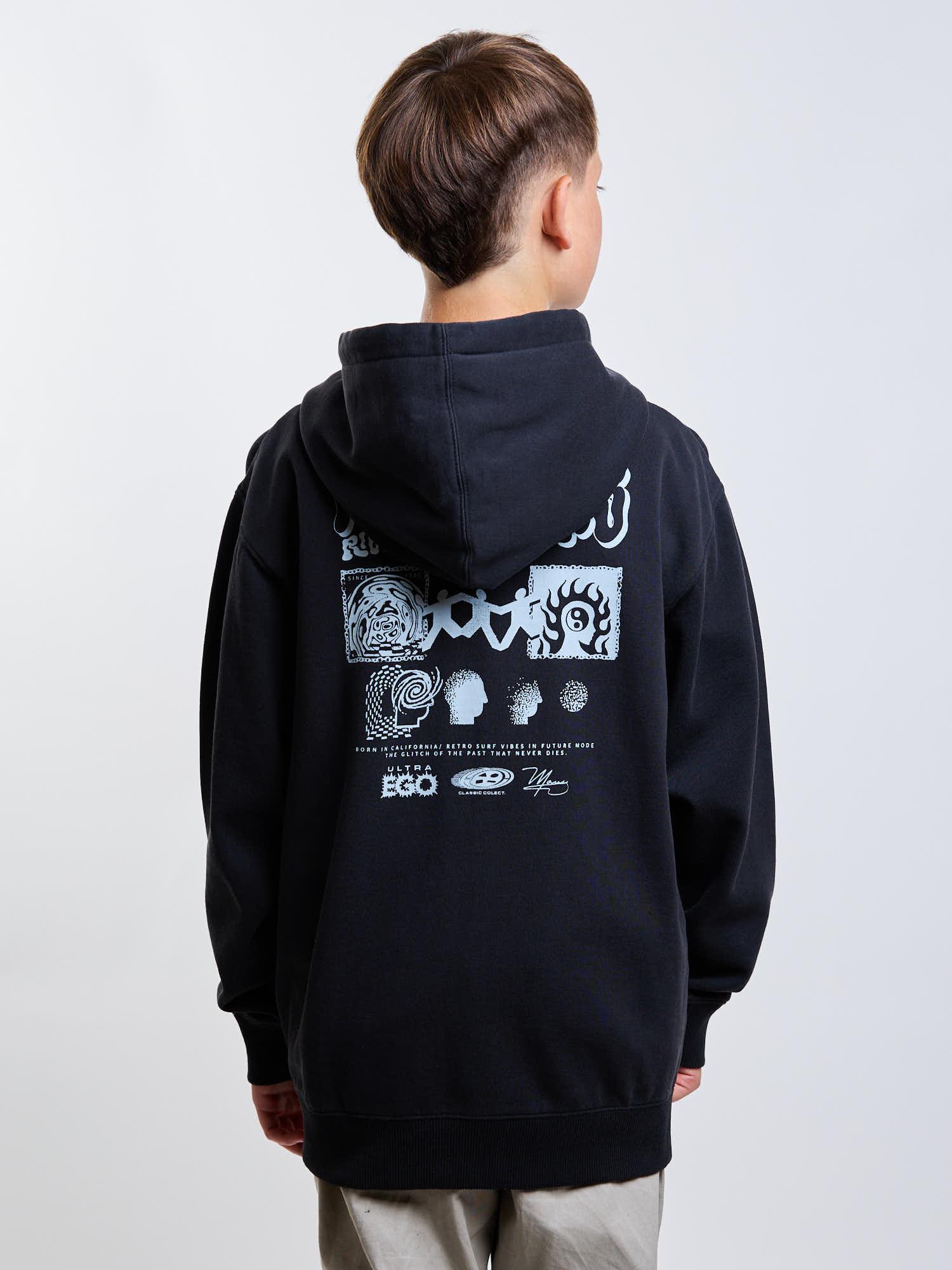 POLERON FZ FREEWAY NEGRO INFANTIL MAUI AND SONS - 2