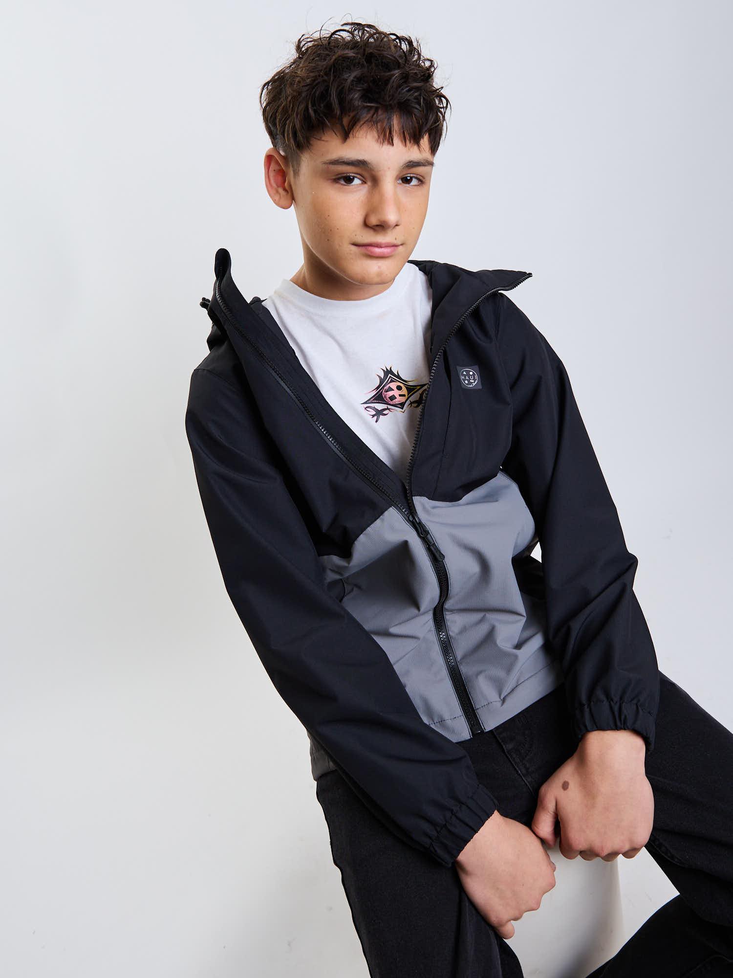 CORTAVIENTO NIGHT GRIS INFANTIL MAUI AND SONS - 9