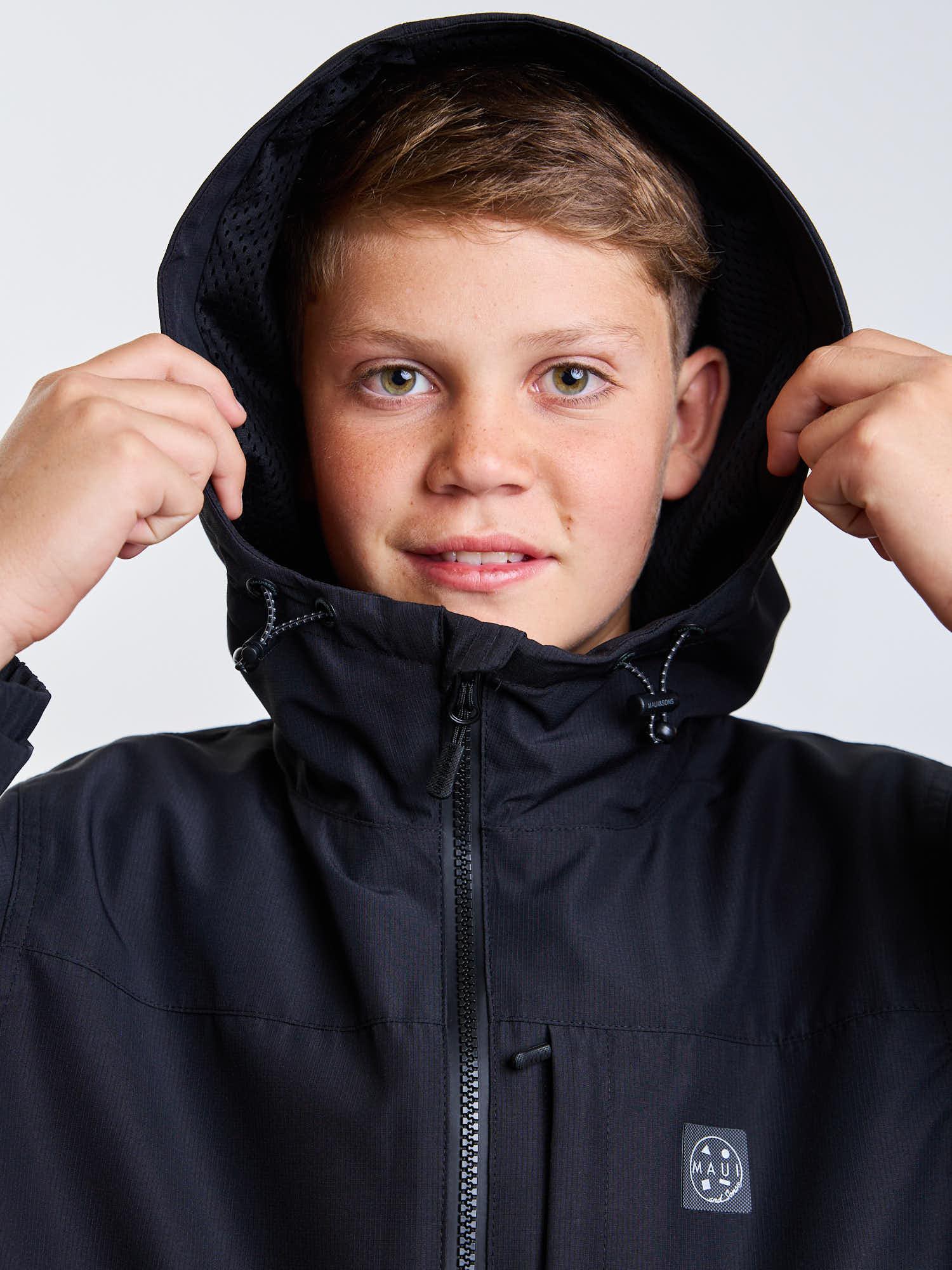 CORTAVIENTO BURST NEGRO INFANTIL MAUI AND SONS - 4