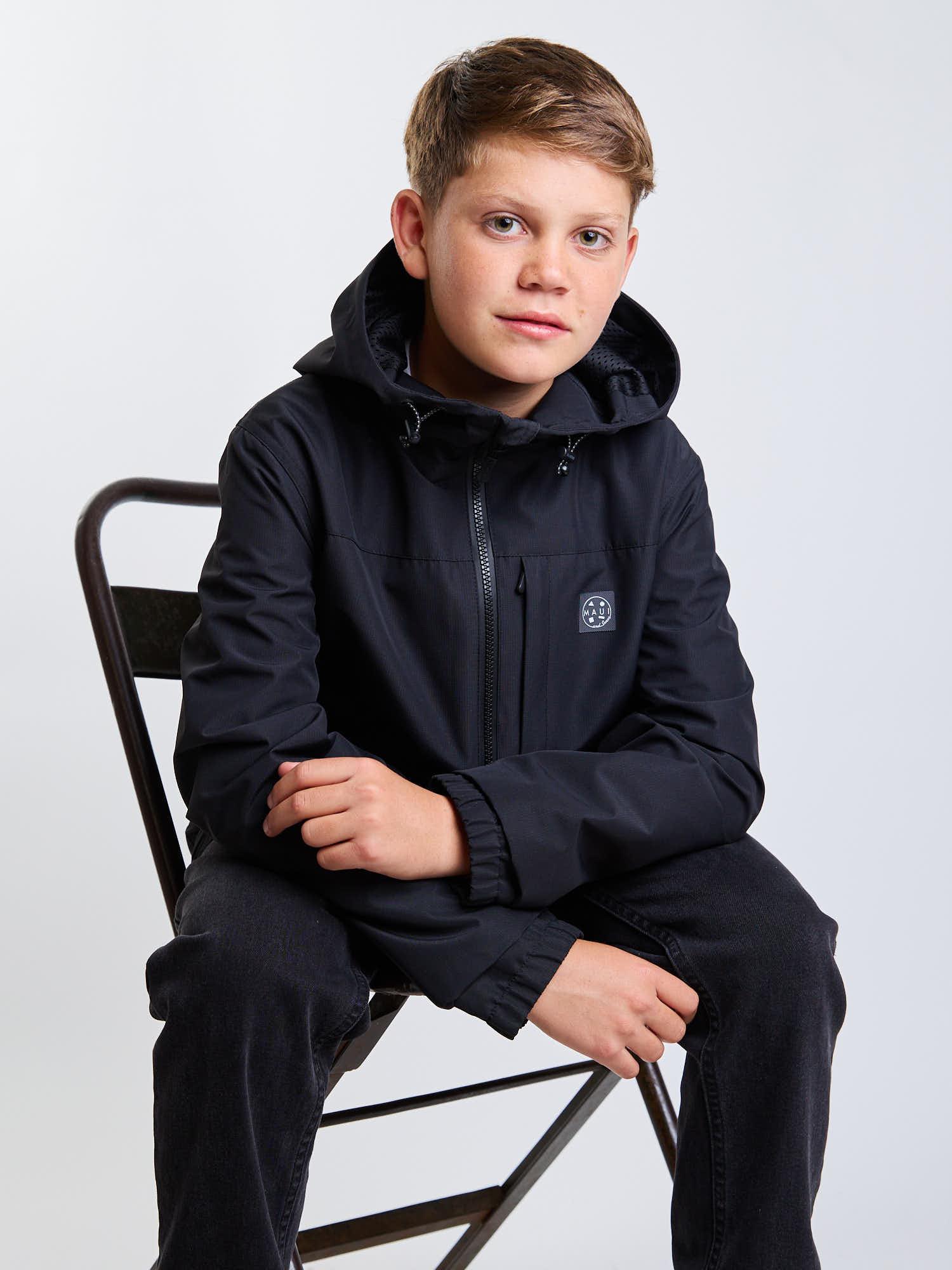 CORTAVIENTO BURST NEGRO INFANTIL MAUI AND SONS - 8