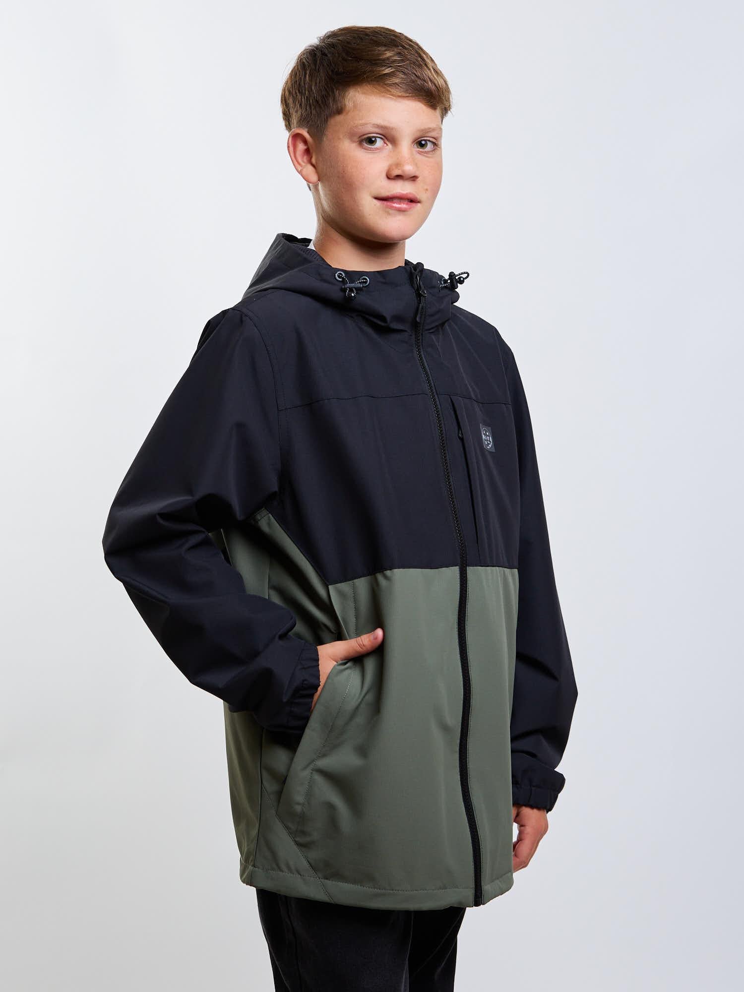 CORTAVIENTO TREKKER VERDE INFANTIL MAUI AND SONS - 1