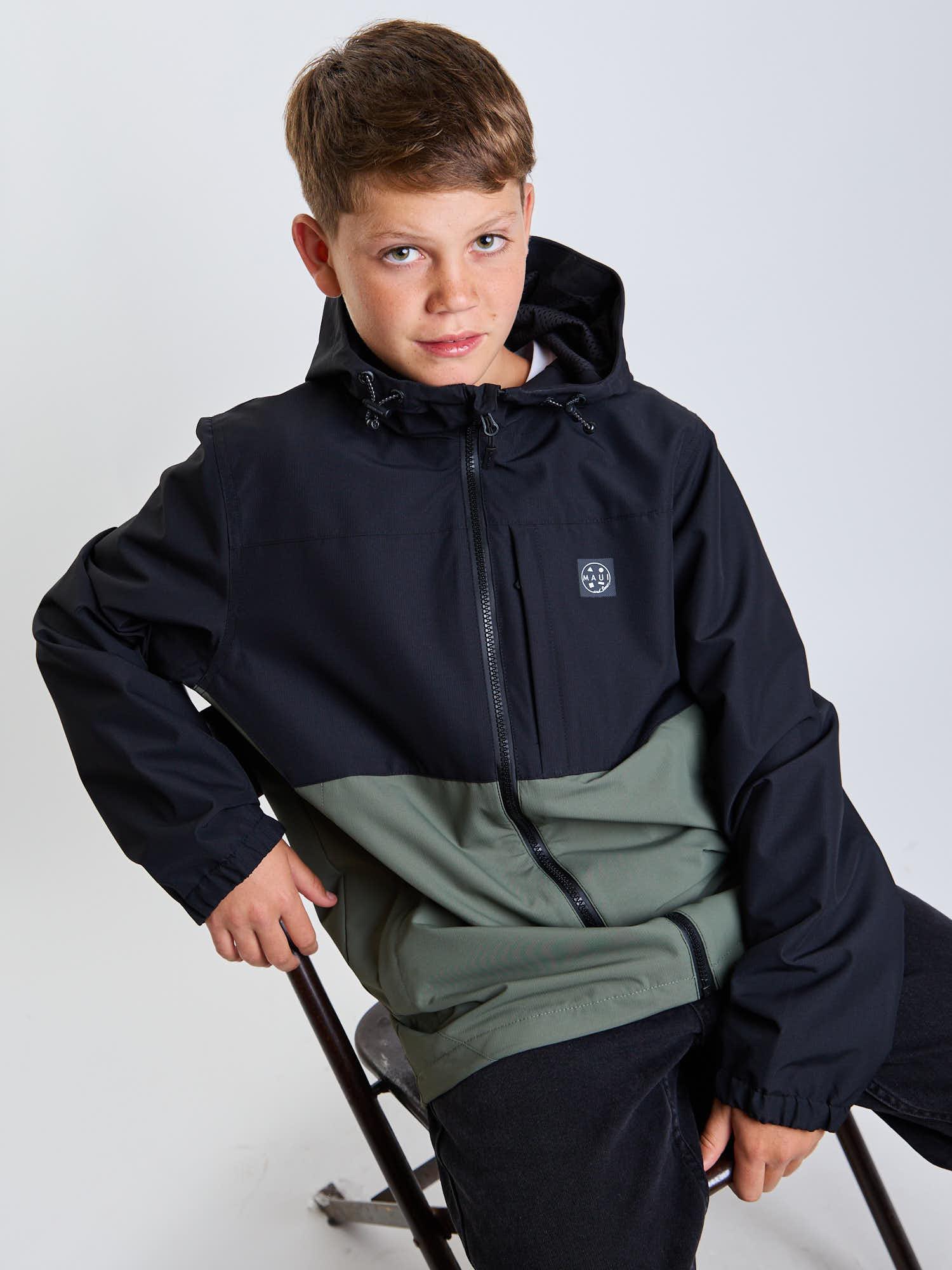 CORTAVIENTO TREKKER VERDE INFANTIL MAUI AND SONS - 7