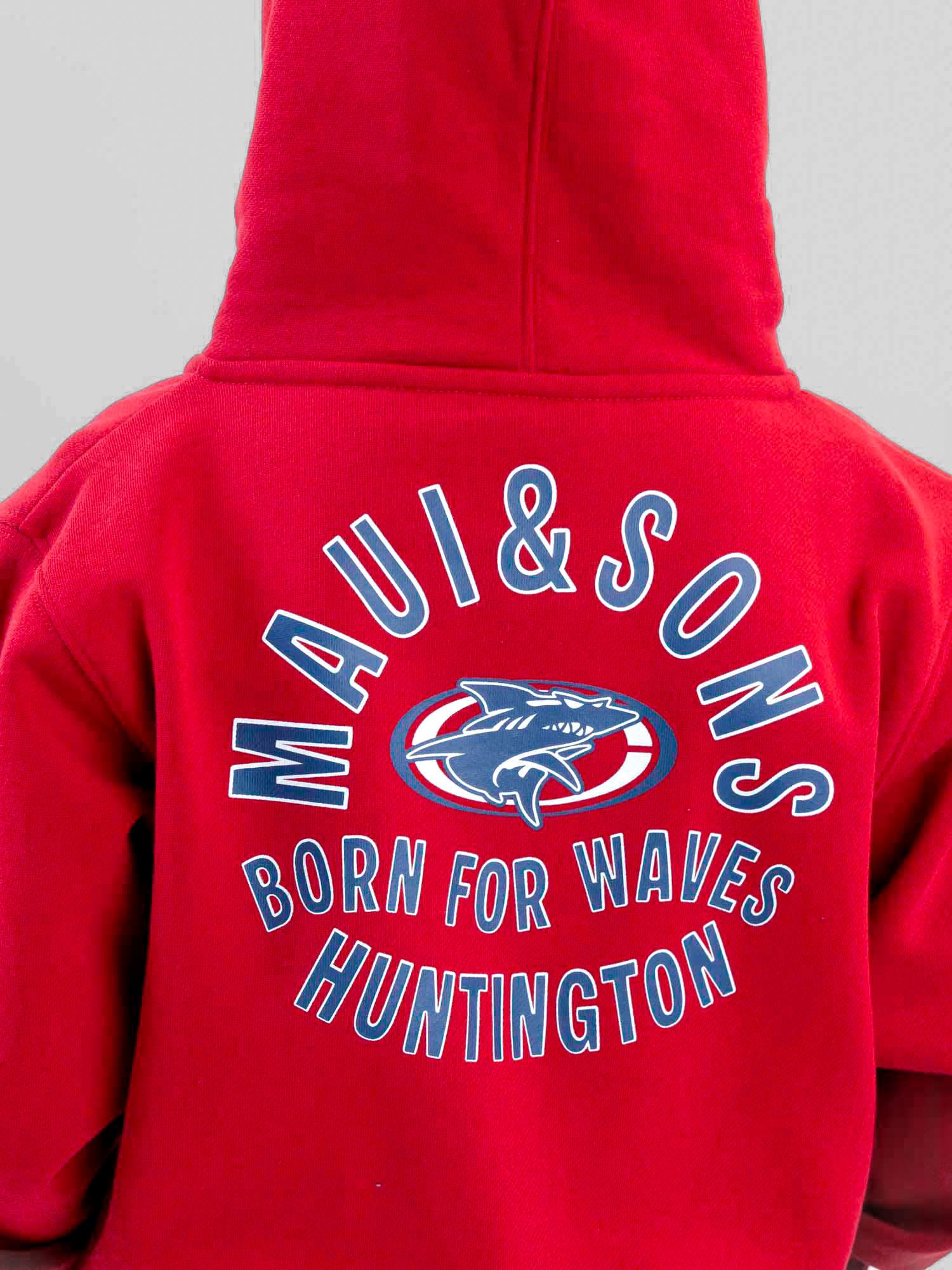 POLERON FZ SANDBAR ROJO INFANTIL MAUI AND SONS - 4