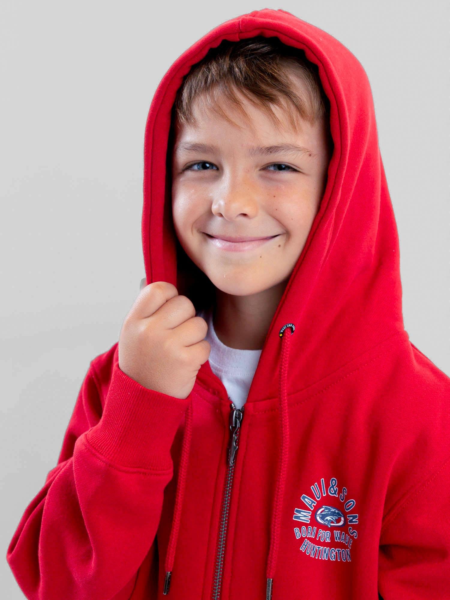 POLERON FZ SANDBAR ROJO INFANTIL MAUI AND SONS - 5