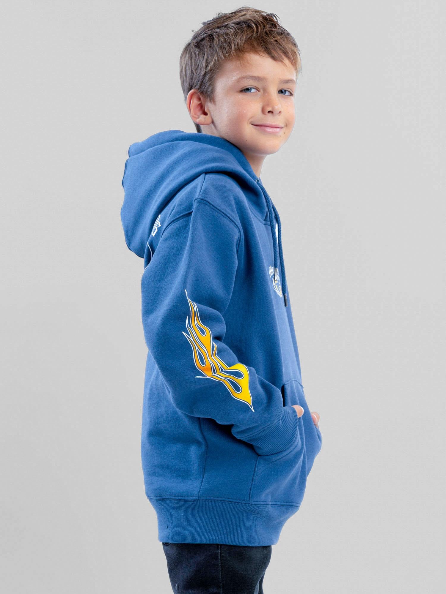 POLERON CANGURO STORMBAY CELESTE INFANTIL MAUI AND SONS - 2