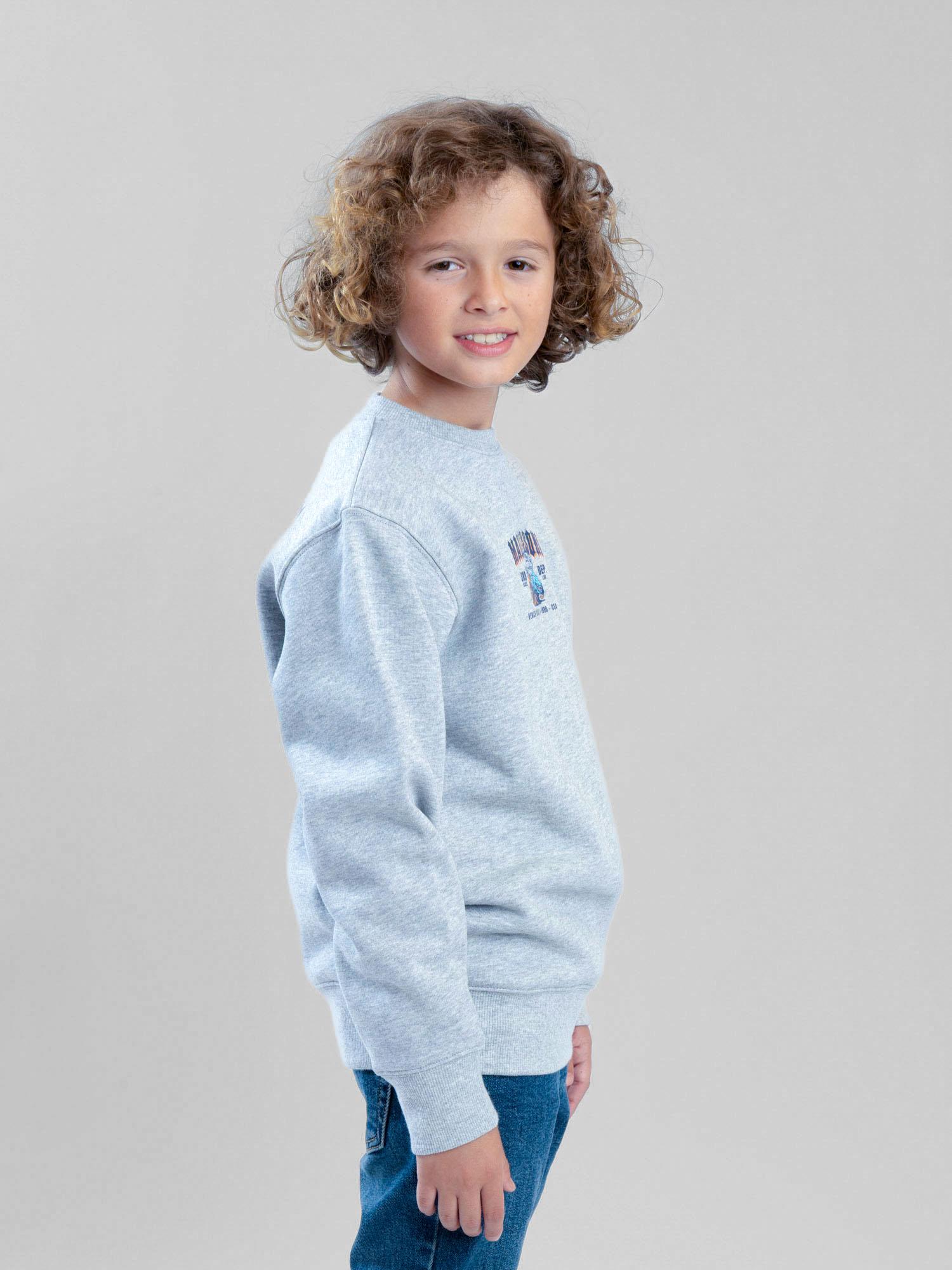 POLERON CR FIELDTRIP GRIS INFANTIL MAUI AND SONS - 2