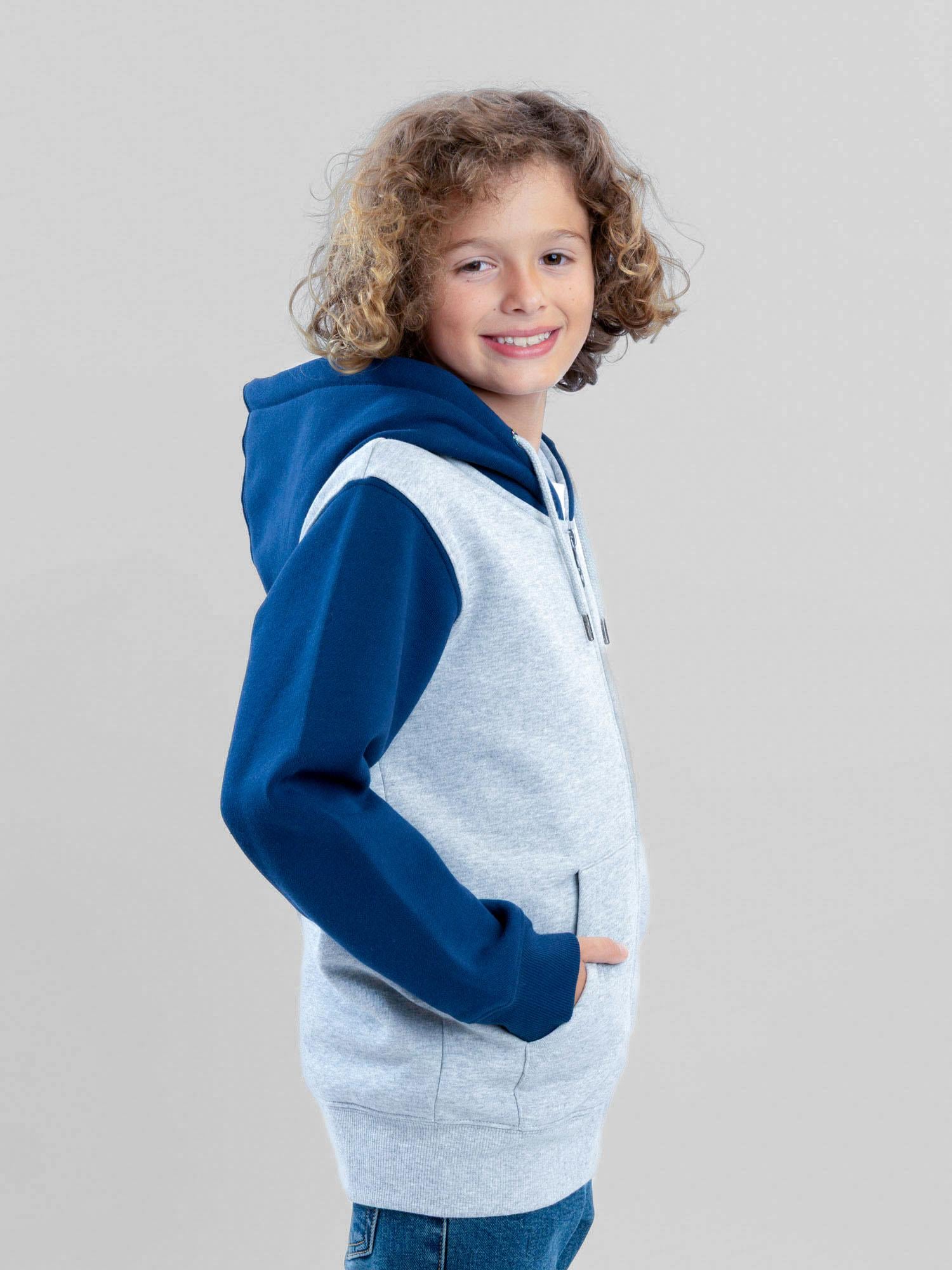 POLERON FZ EVERFLOW GRIS INFANTIL MAUI AND SONS - 2