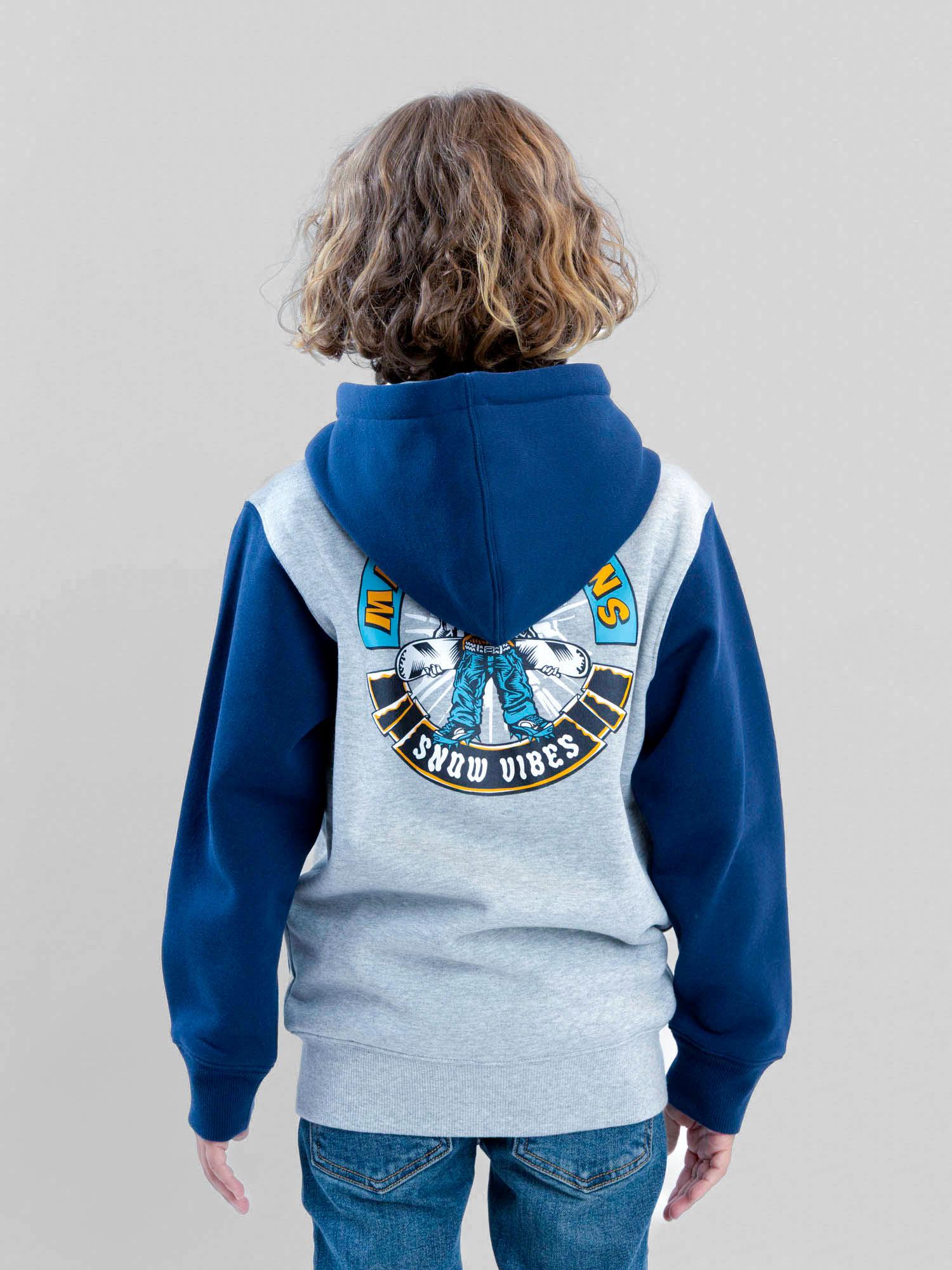 POLERON FZ EVERFLOW GRIS INFANTIL MAUI AND SONS - 3