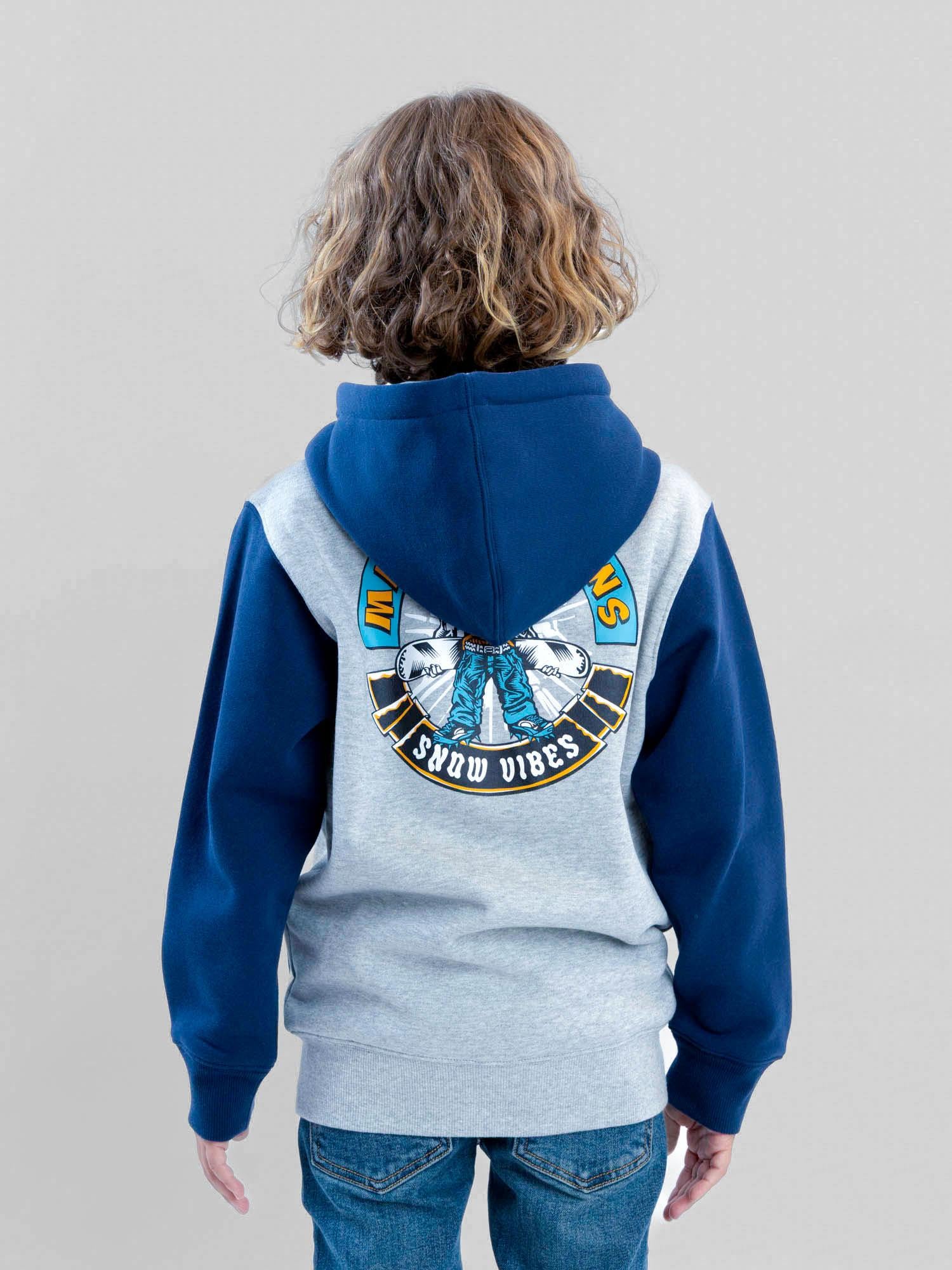 POLERON FZ EVERFLOW GRIS INFANTIL MAUI AND SONS - 3