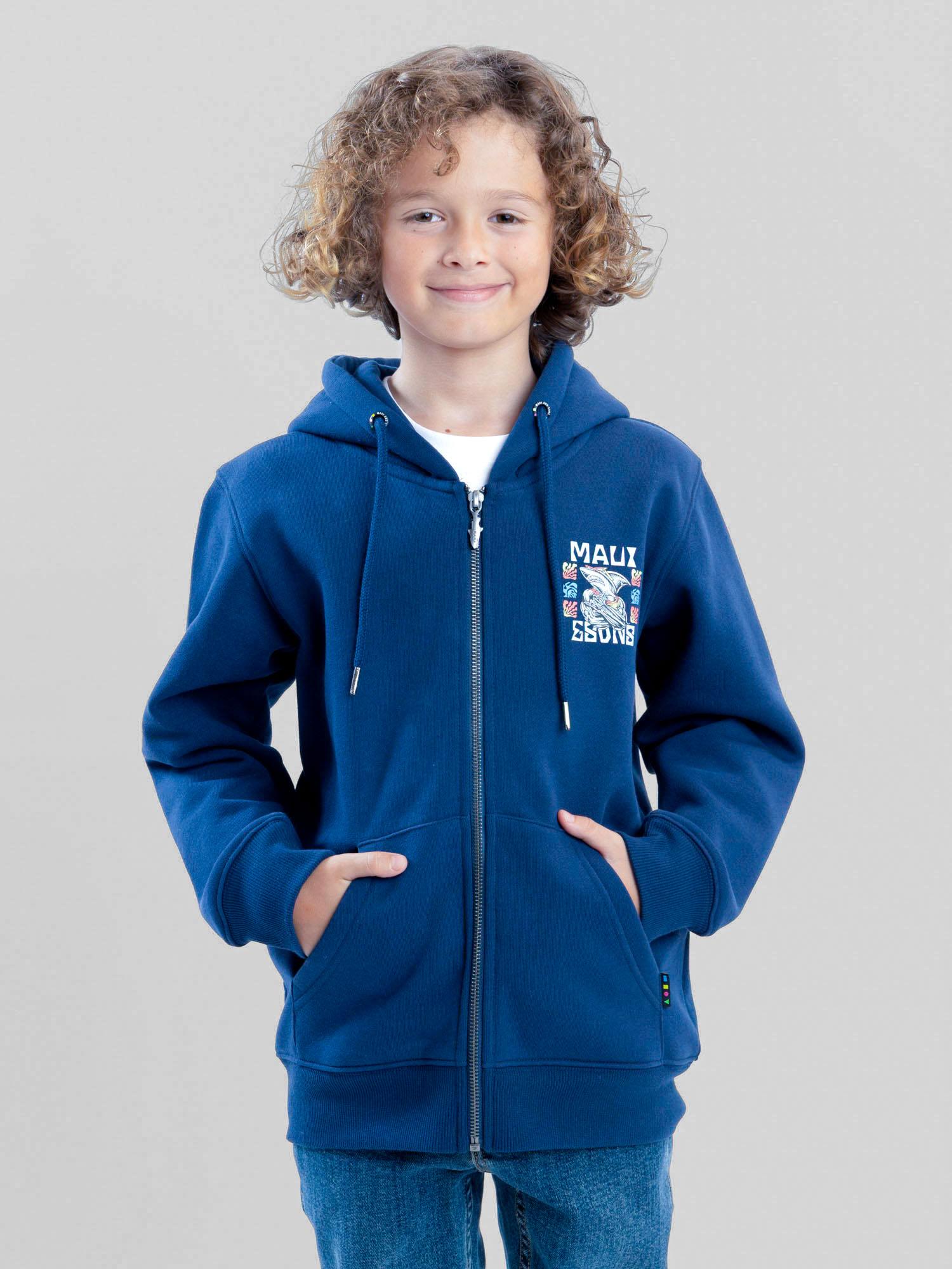 POLERON FZ COASTLOOP AZUL INFANTIL MAUI AND SONS - 1