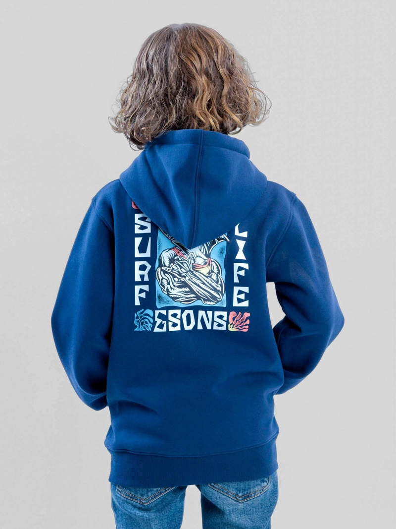 POLERON FZ COASTLOOP AZUL INFANTIL MAUI AND SONS - 3
