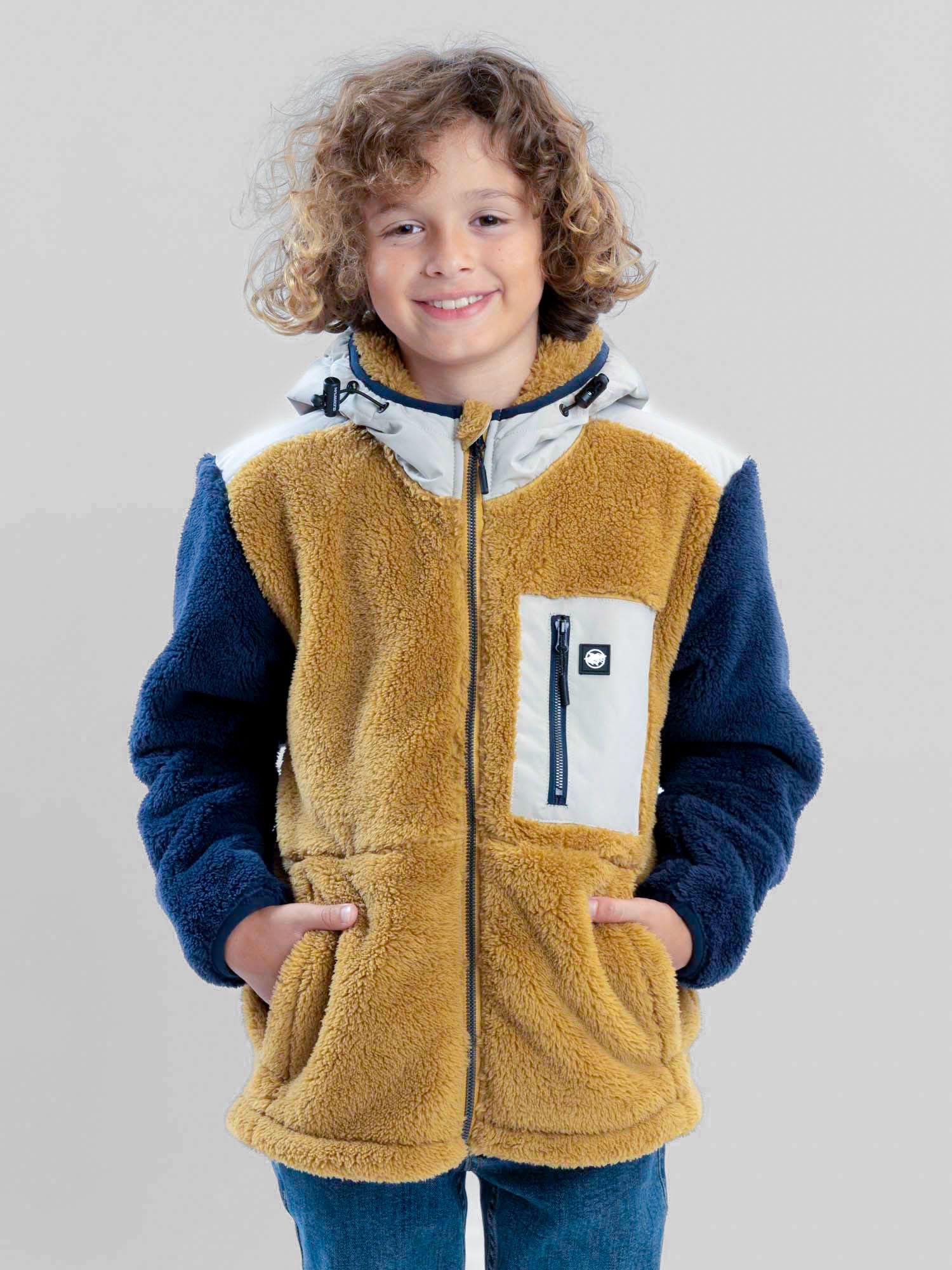 POLERON CHIPORRO TOUBKAL CAFE  INFANTIL MAUI AND SONS - 1