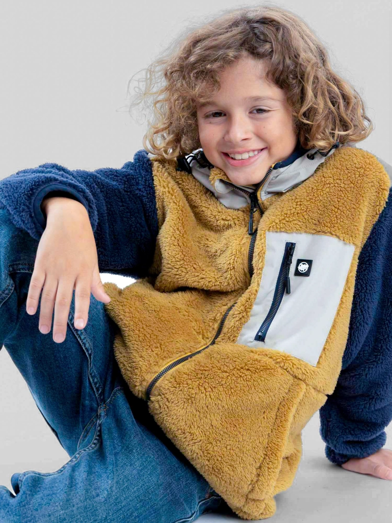 POLERON CHIPORRO TOUBKAL CAFE  INFANTIL MAUI AND SONS - 6